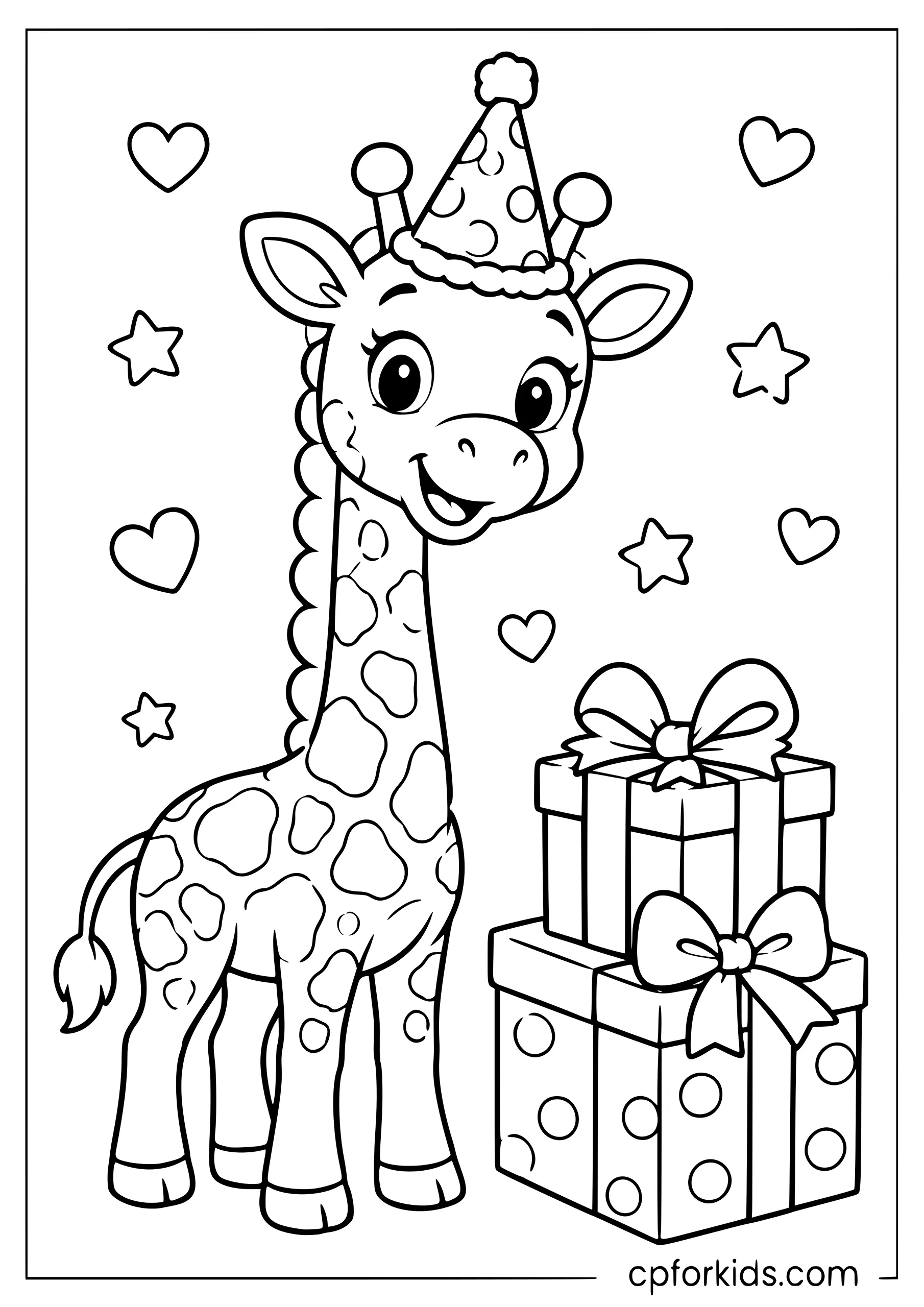Giraffe Birthday