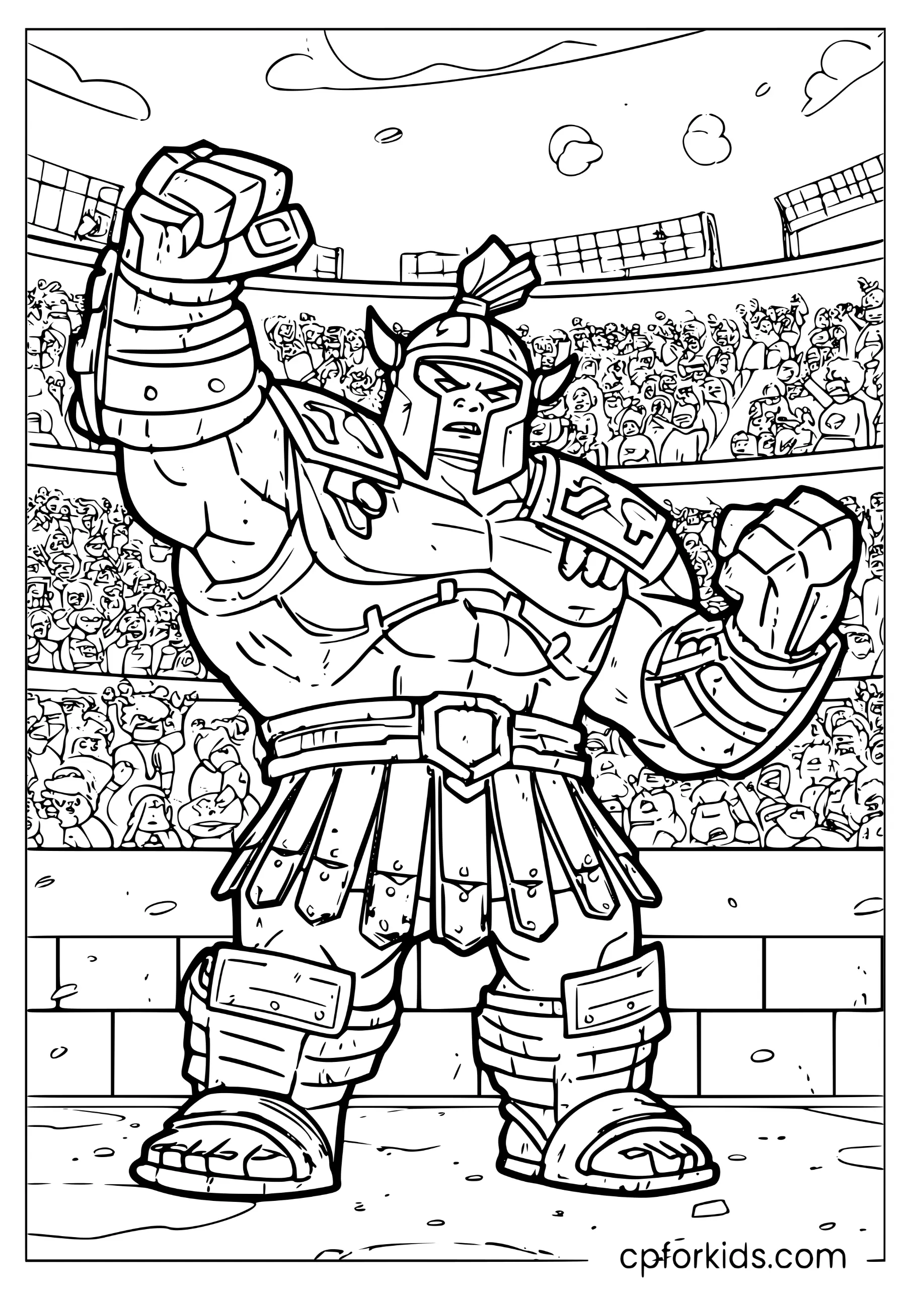 Gladiator Hulk Arena Fighter