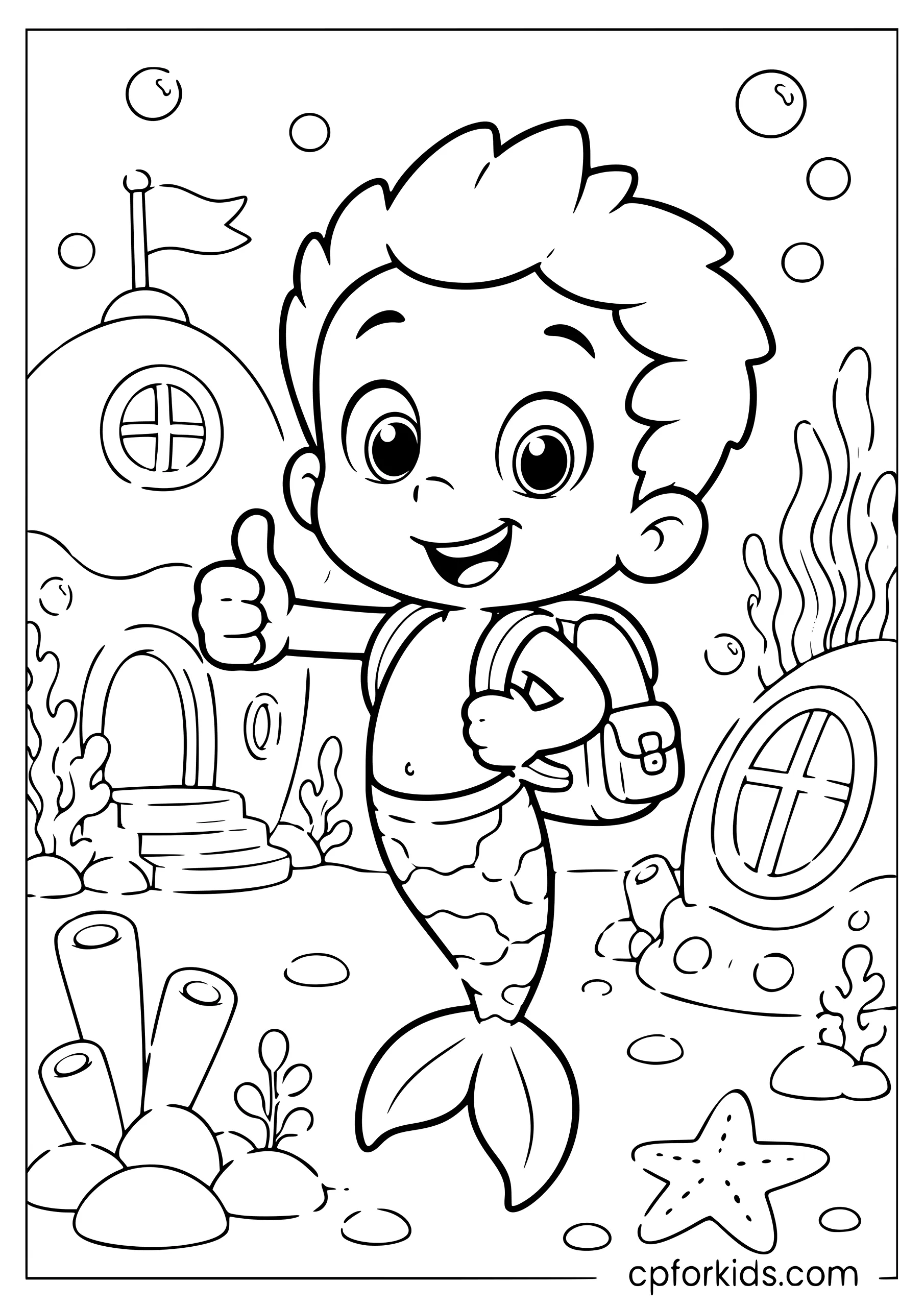 Goby — With Backpack