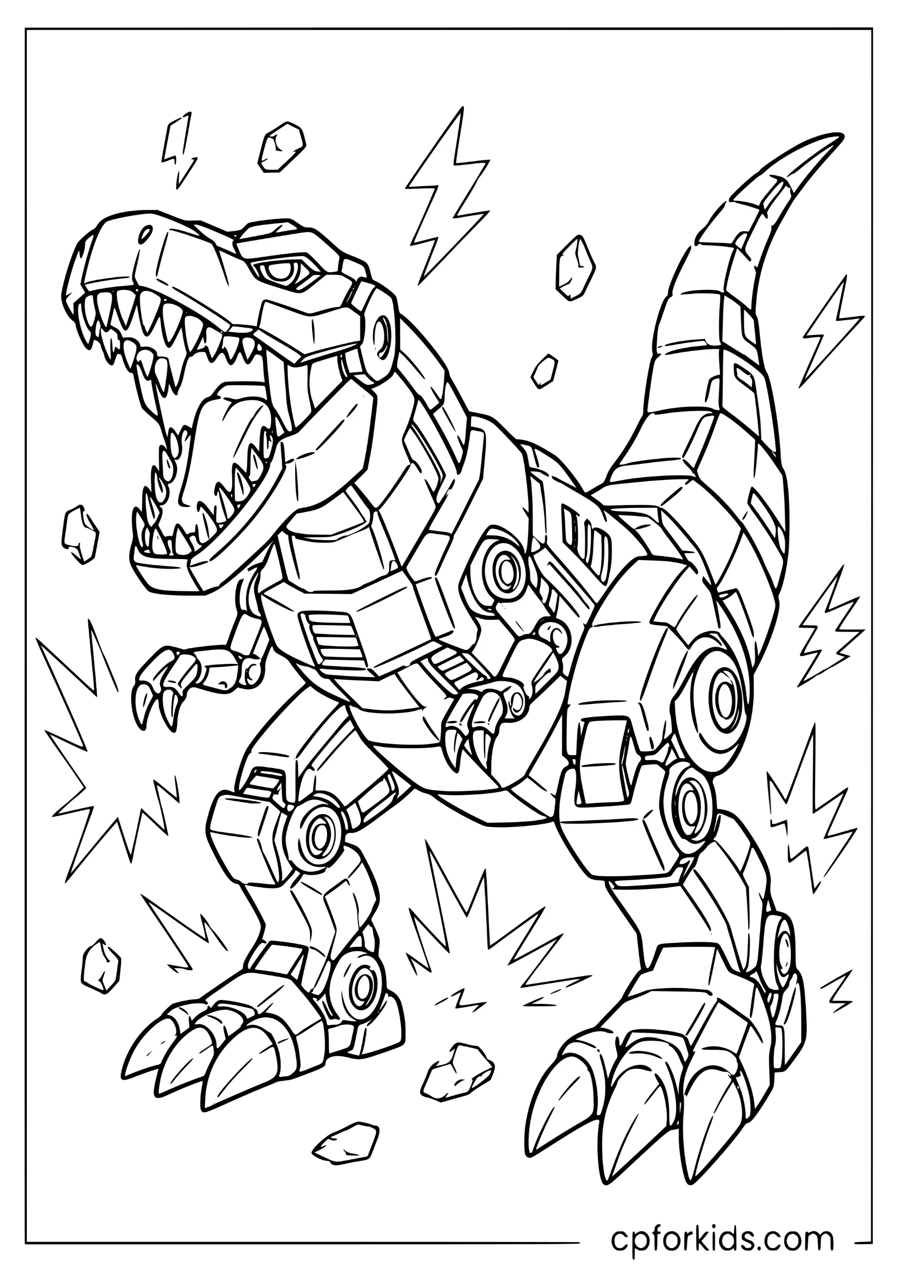 Grimlock T-Rex Beast Mode