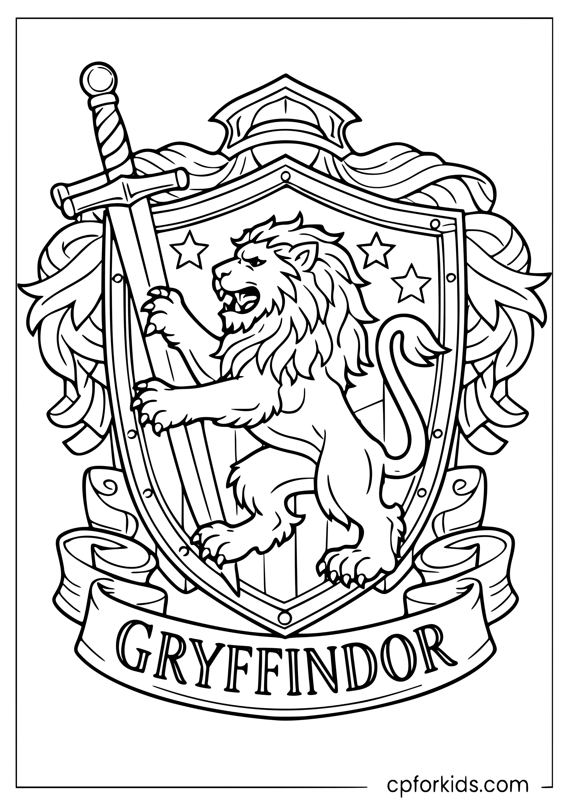 Gryffindor House Crest