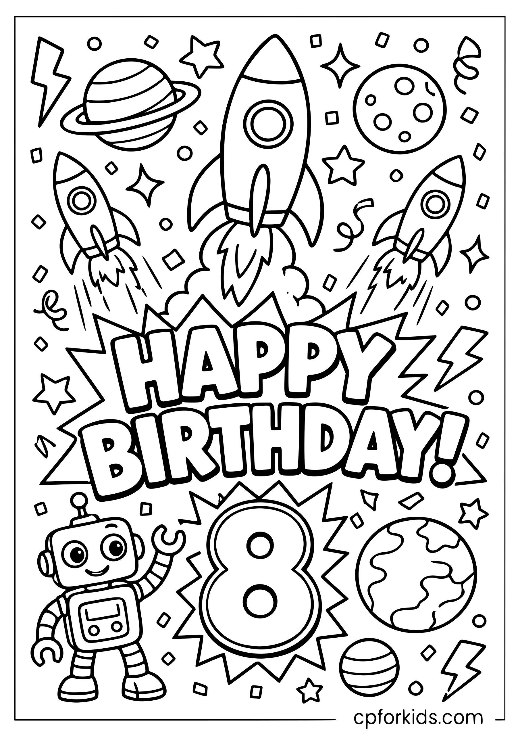 Happy Birthday — For Boys