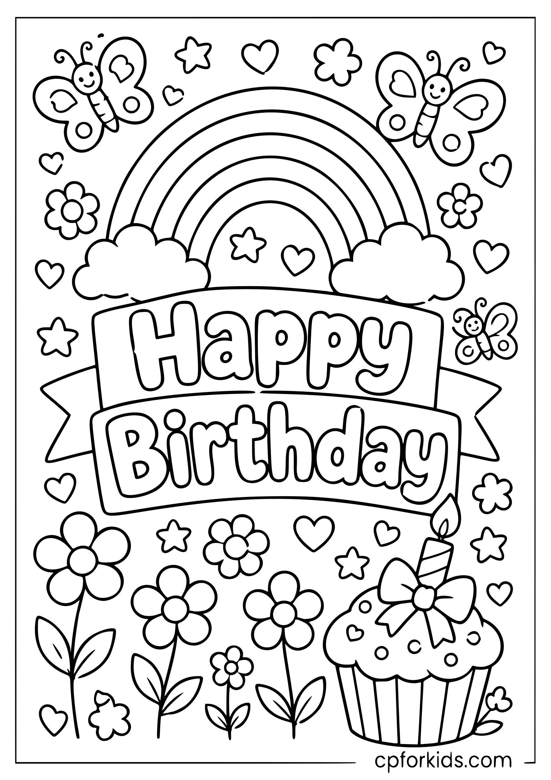 Happy Birthday — For Girls
