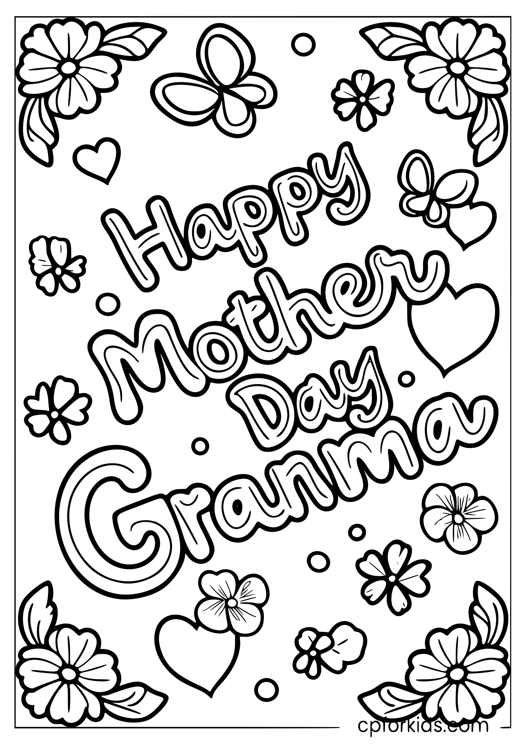 Happy Mother's Day Grandma