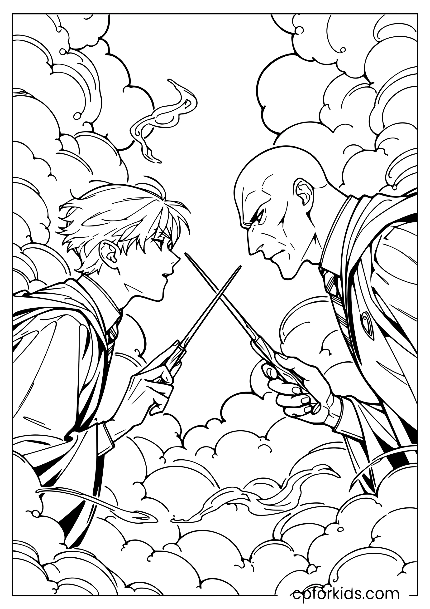 Harry vs Voldemort Final Duel