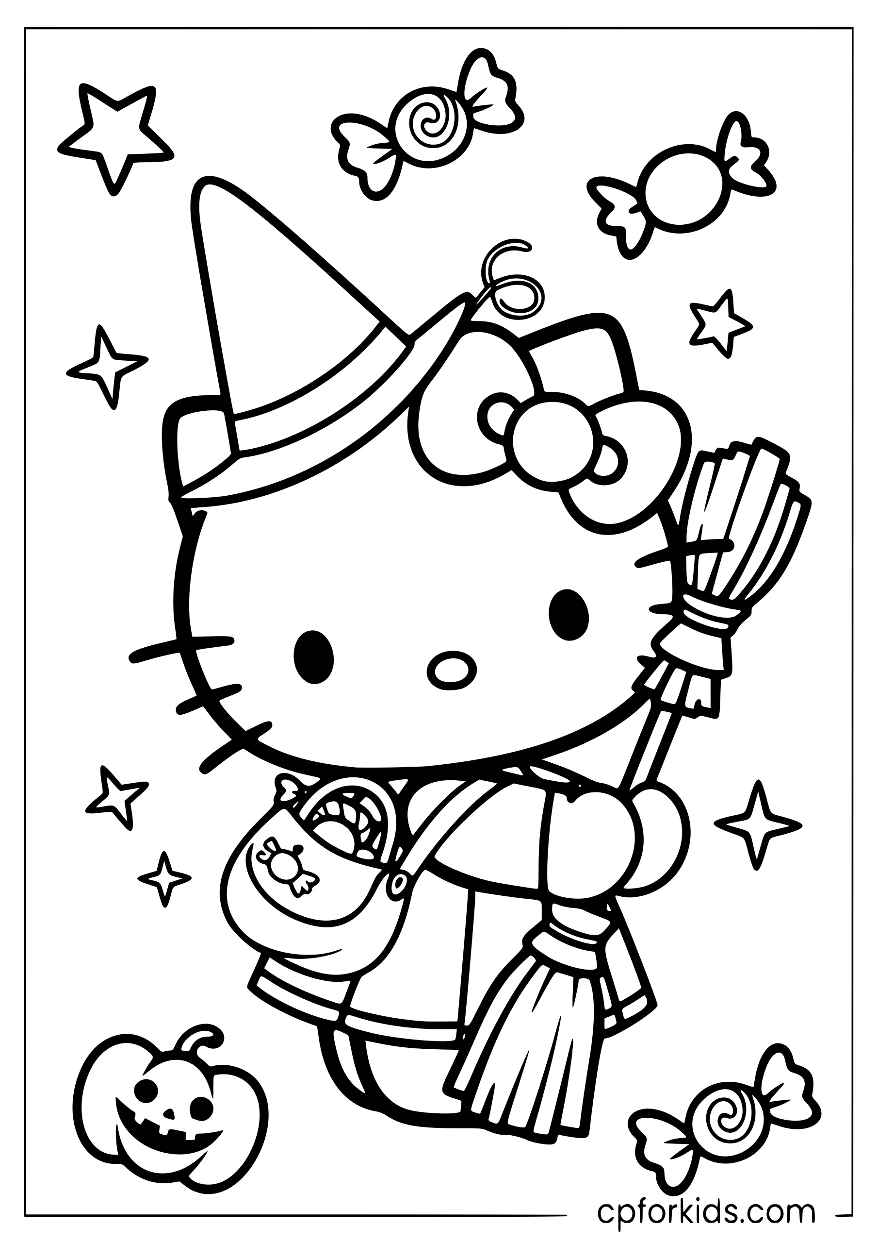 Hello Kitty Witch