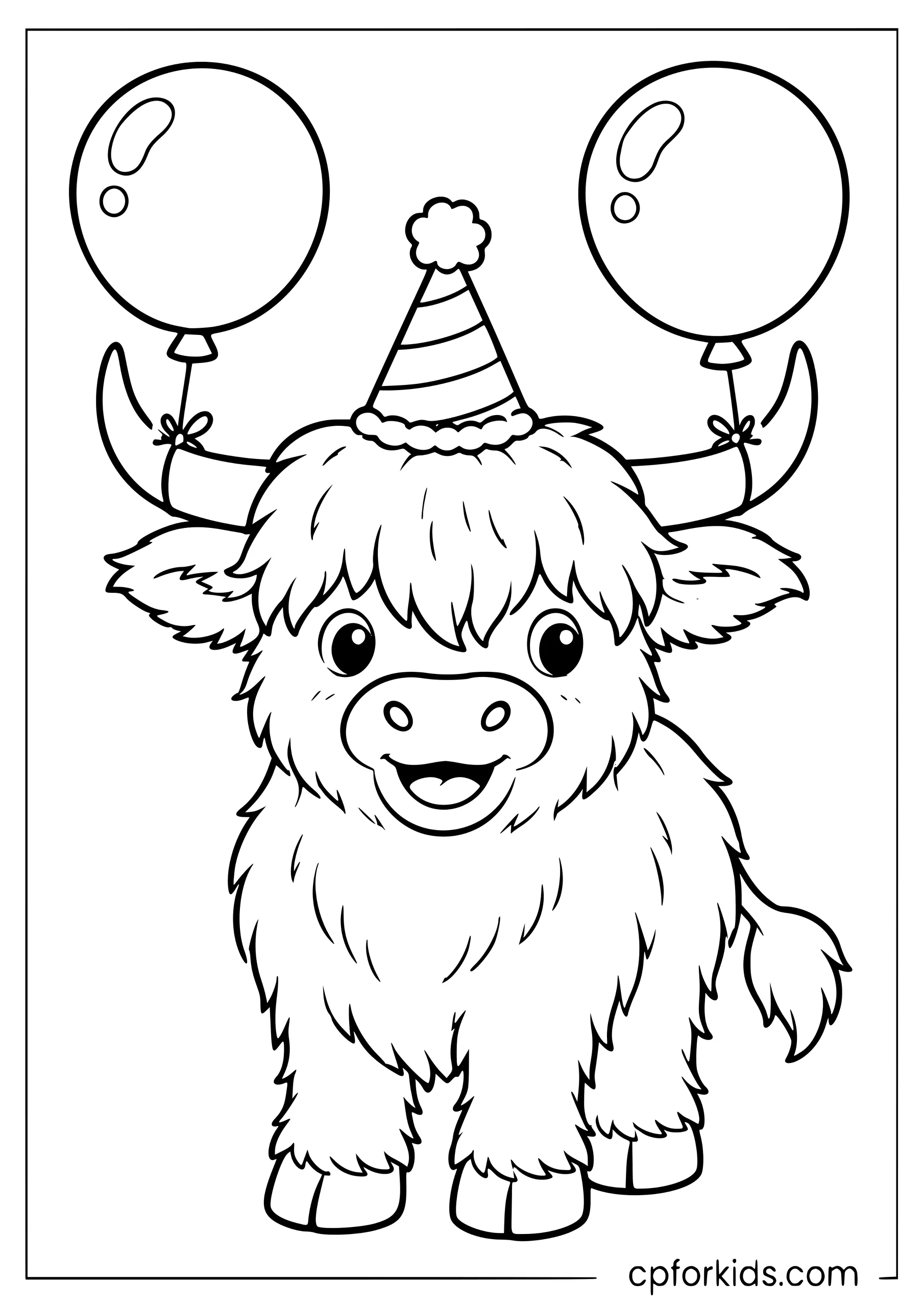 Highland Cow Birthday