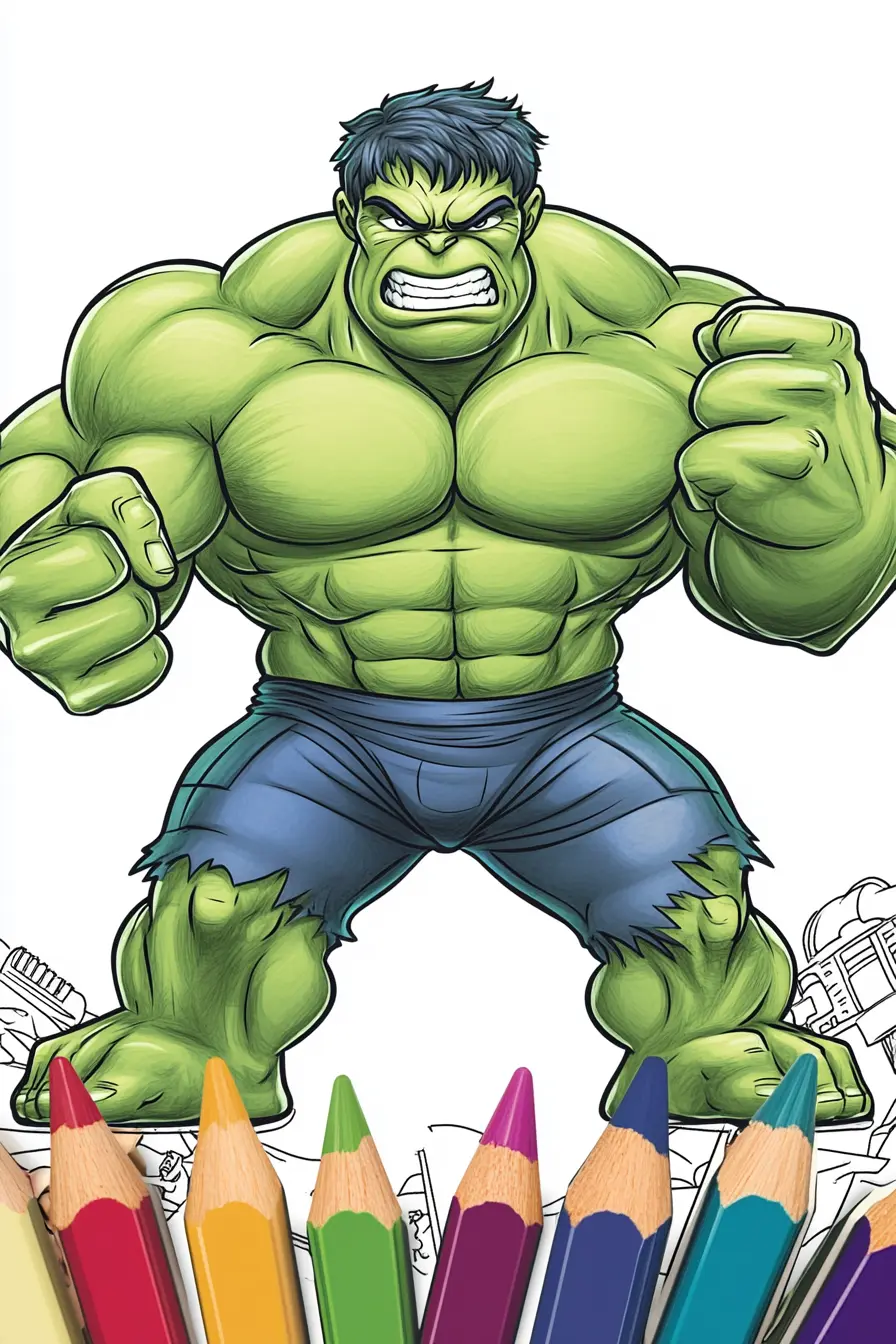 Hulk Coloring Pages