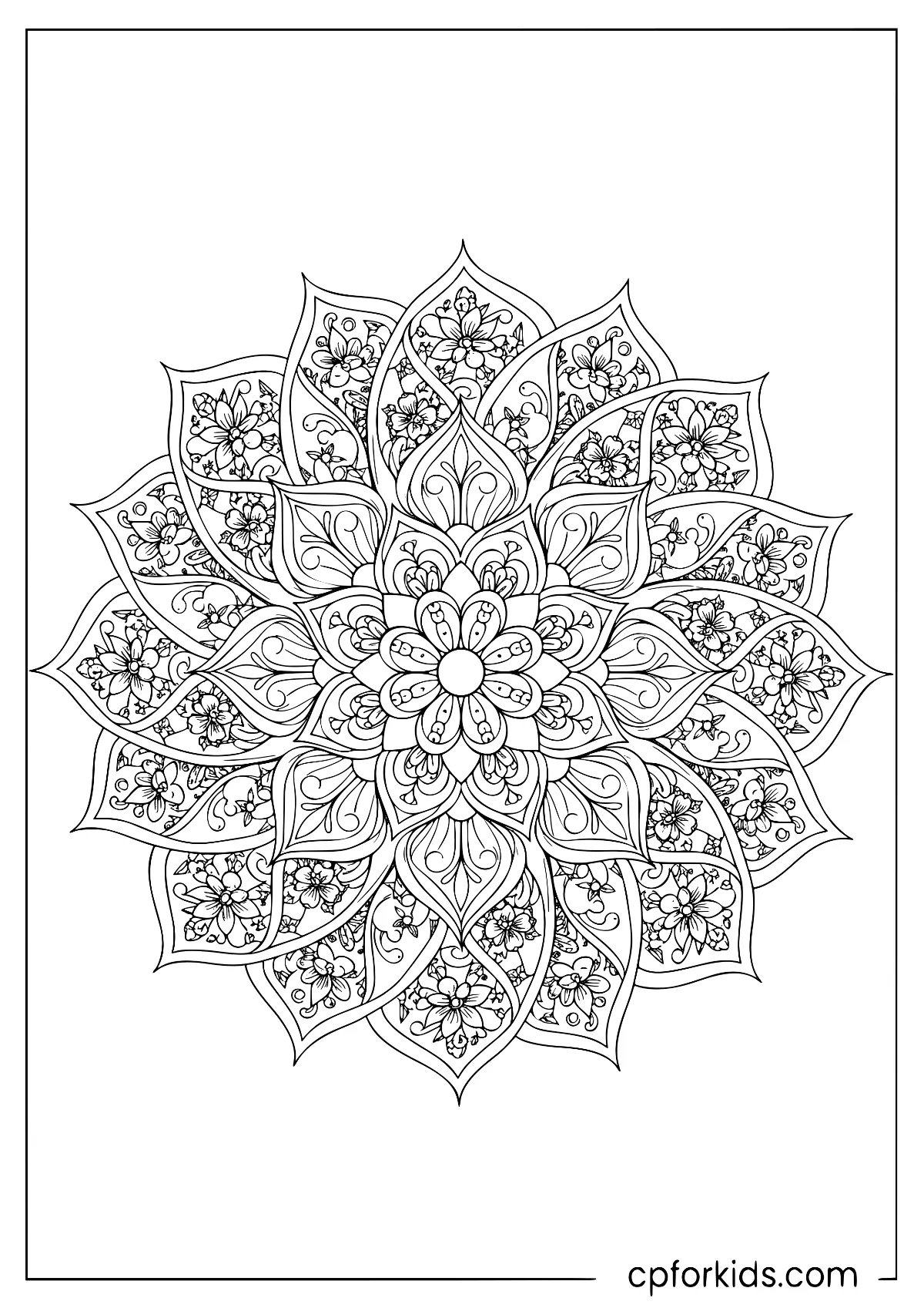 Intricate flower bloom with many layered petals