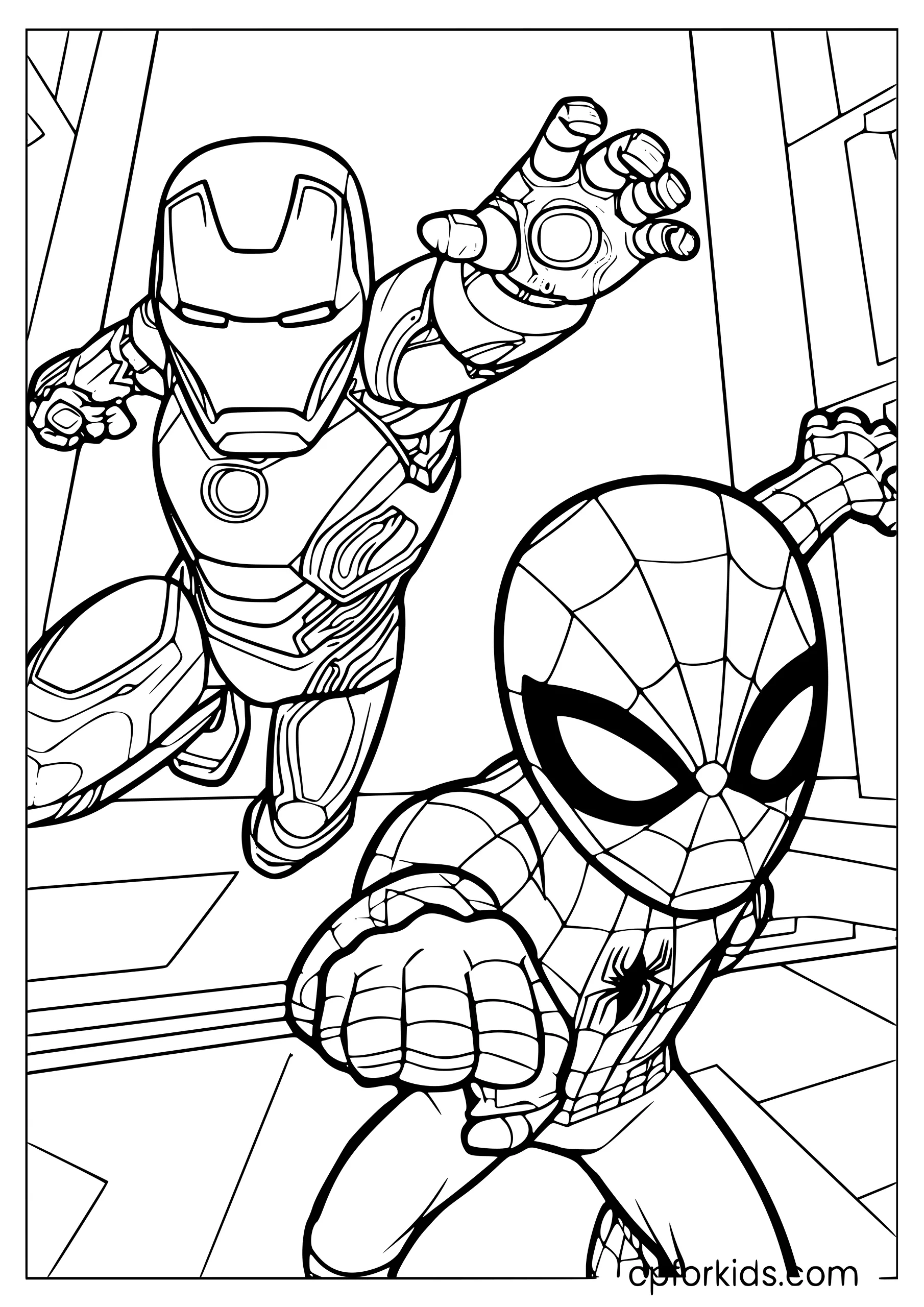 Iron Man and Spider-Man