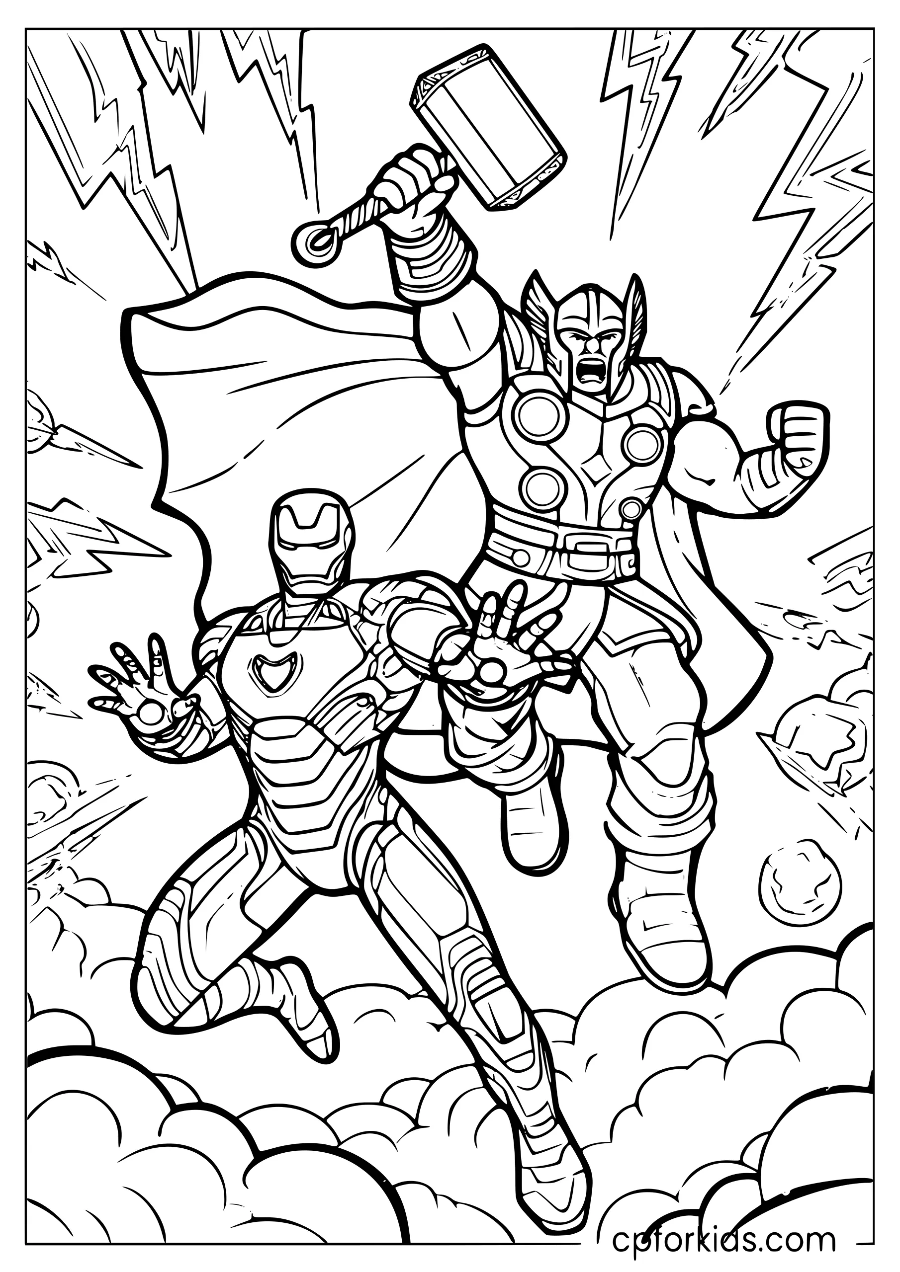 Iron Man and Thor