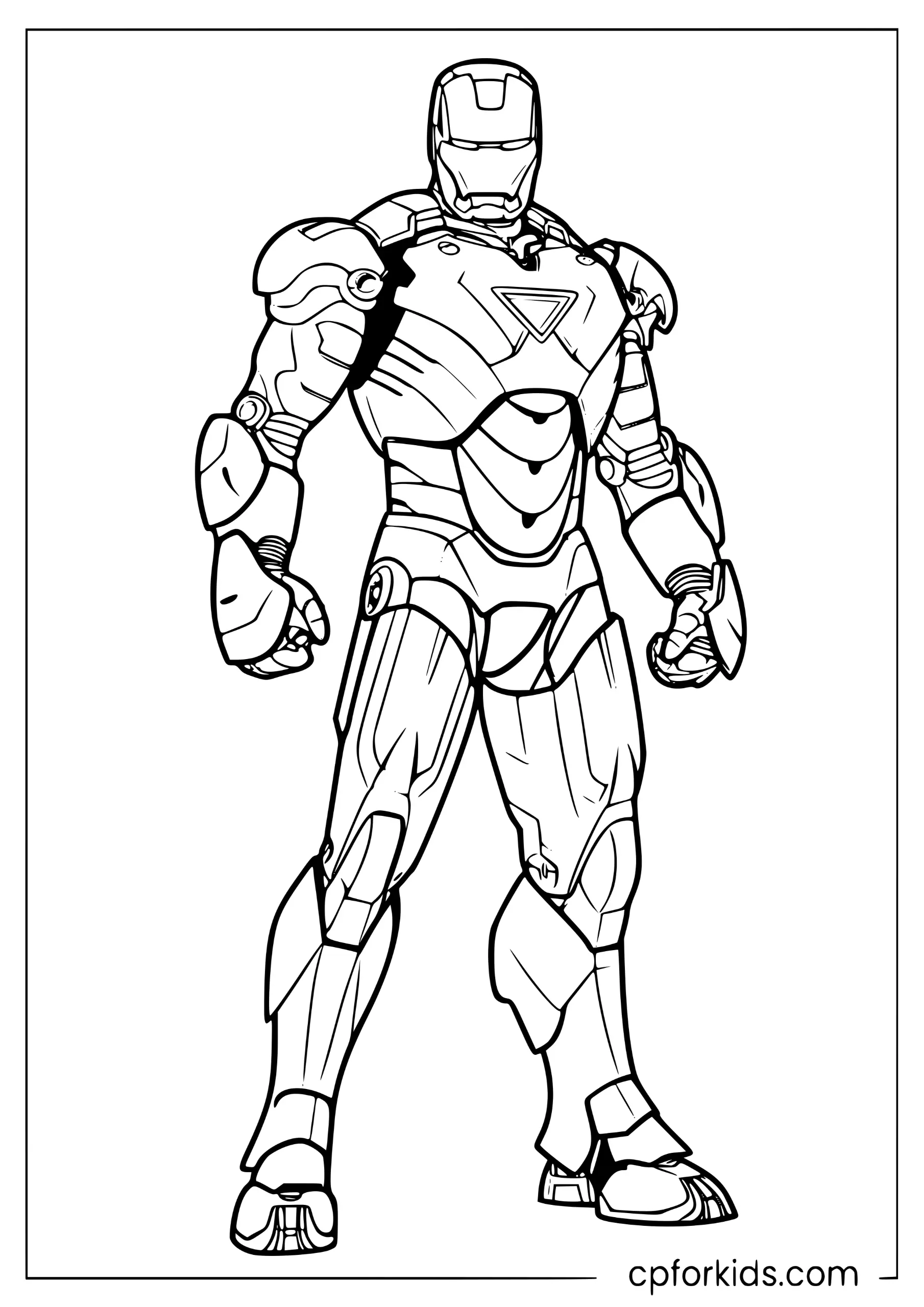 Iron Man Classic Armor Pose