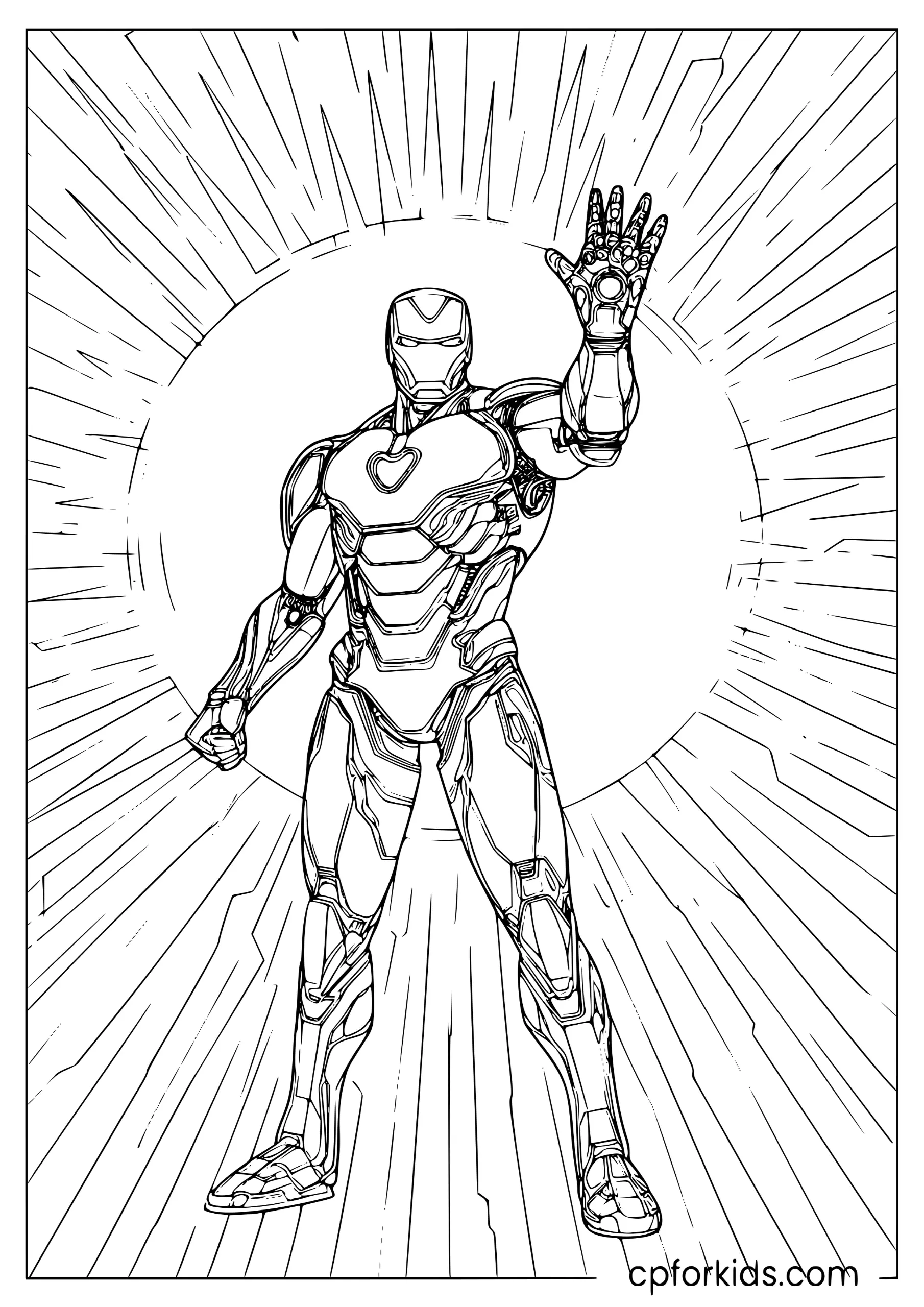 Iron Man Endgame Mark 85