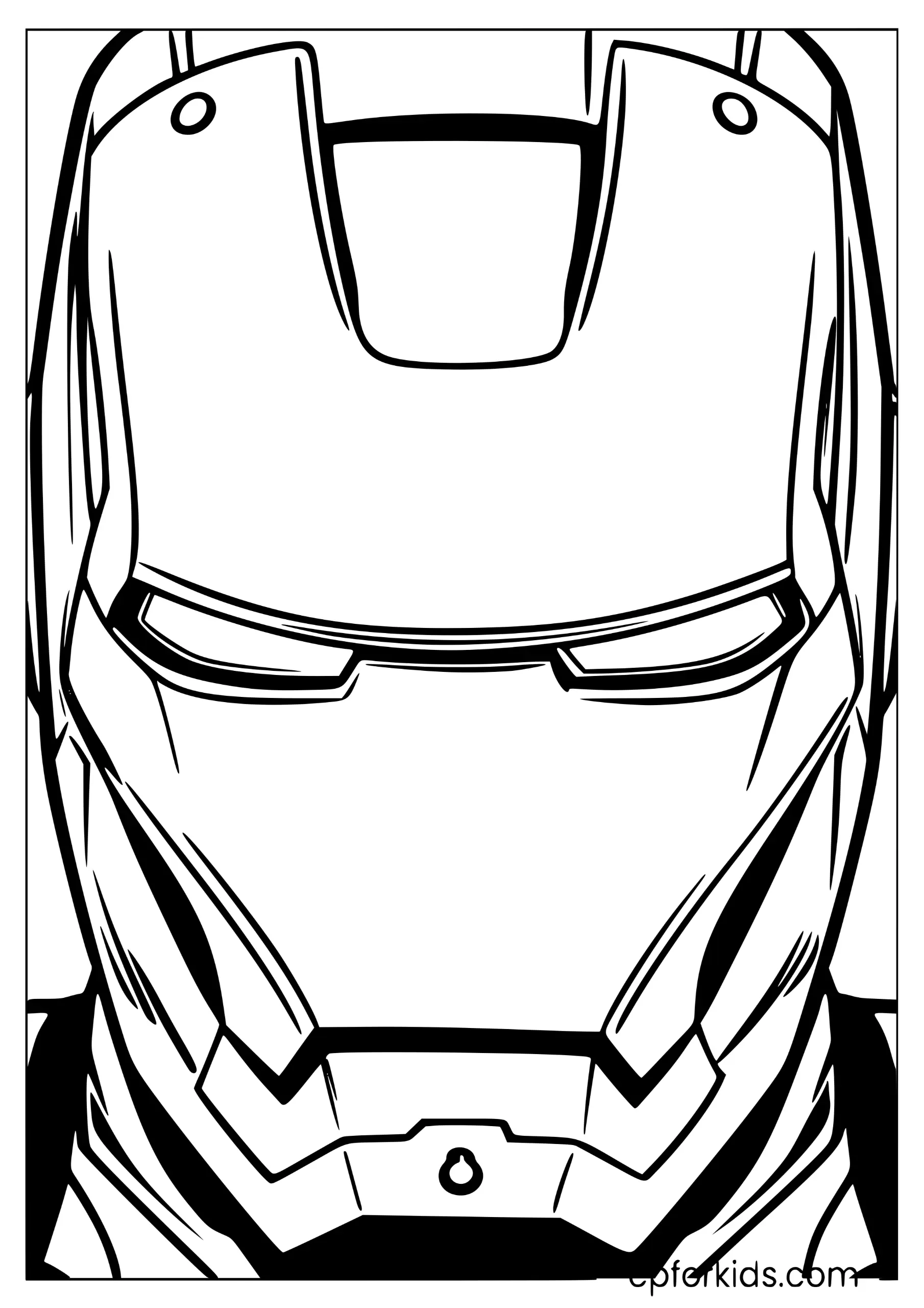Iron Man Helmet Close-Up