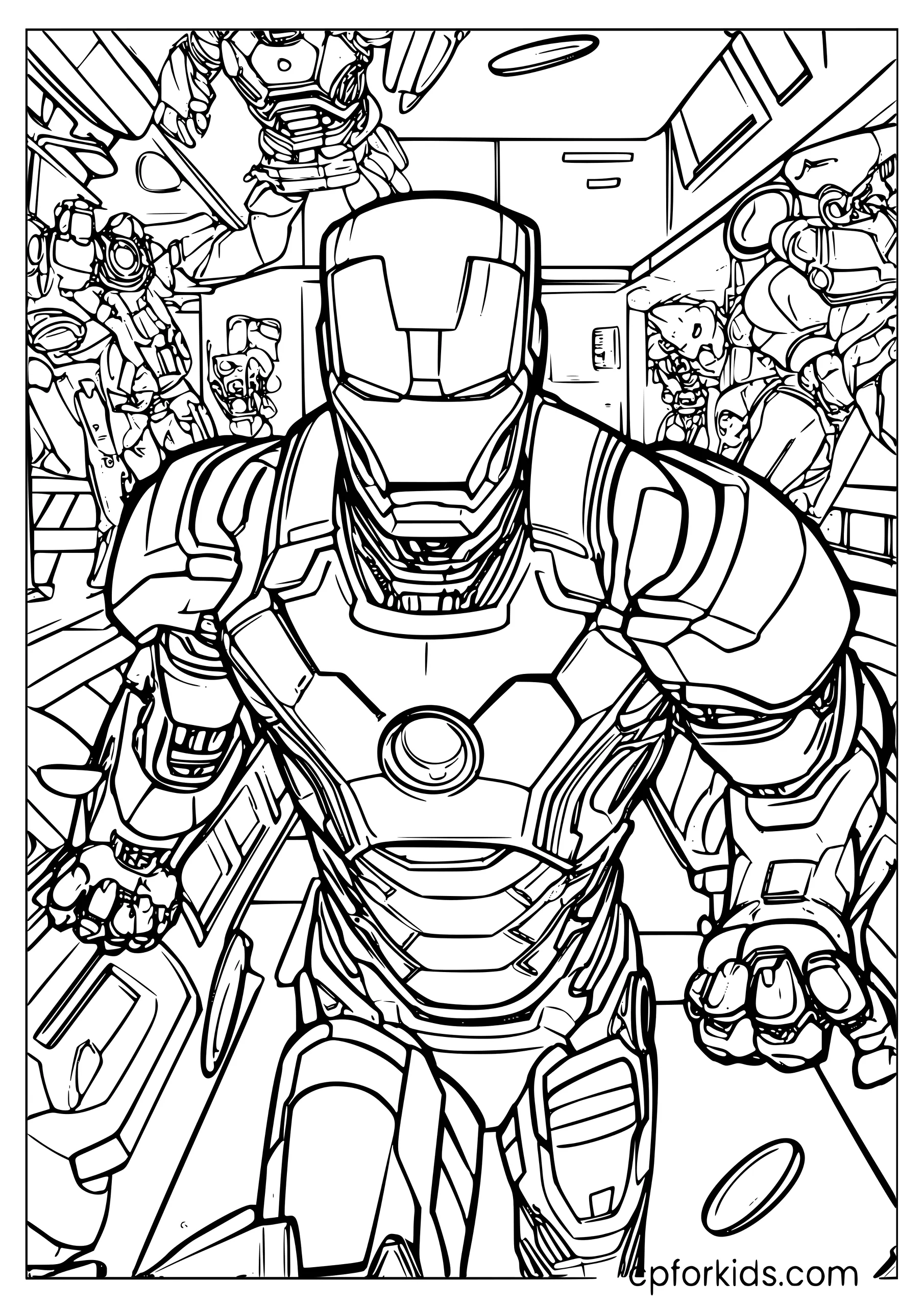 Iron Man Suiting Up