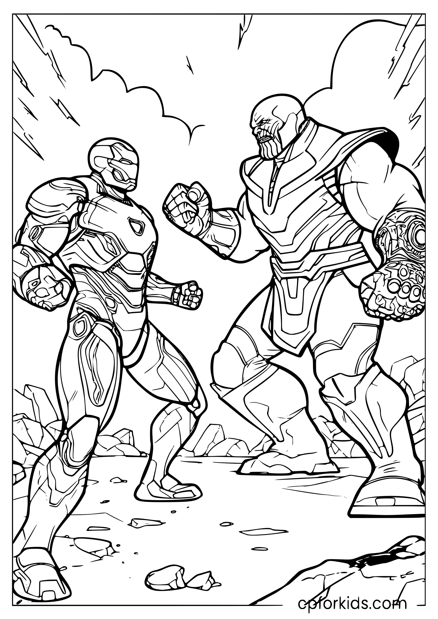 Iron Man vs. Thanos