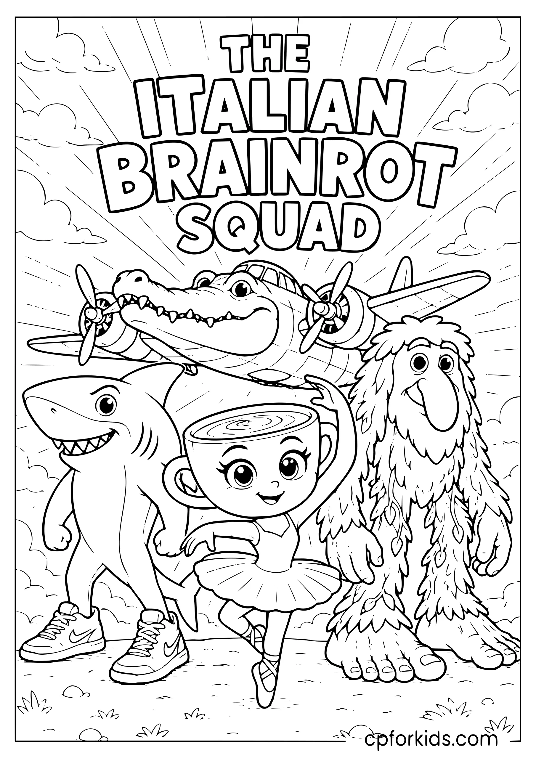 The Italian Brainrot Squad