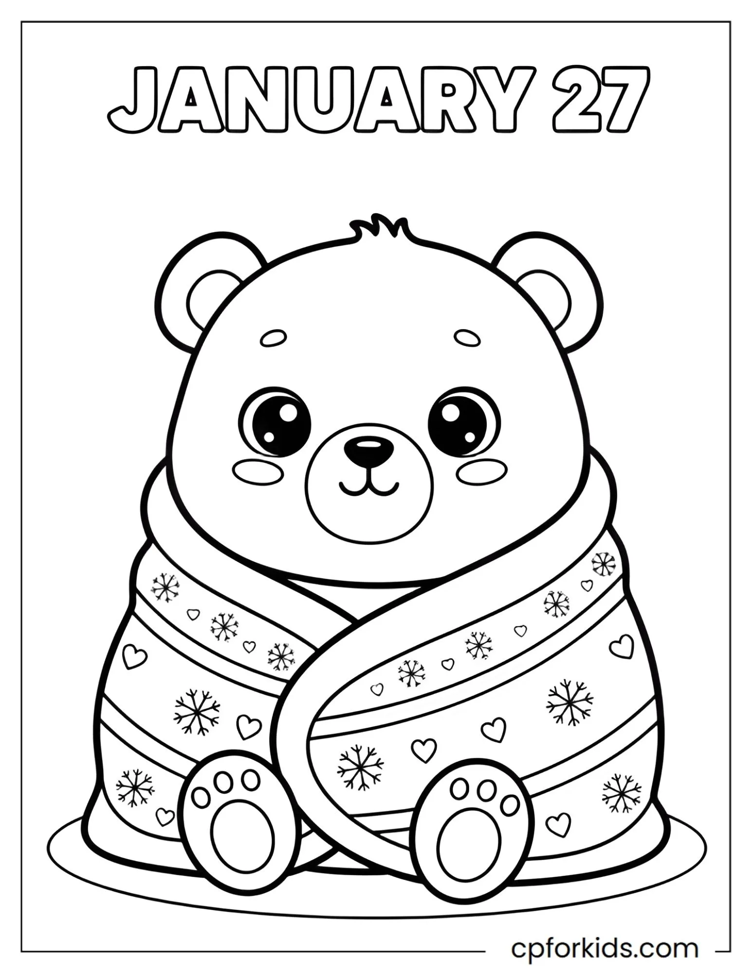 Baby bear wrapped in a quilted blanket