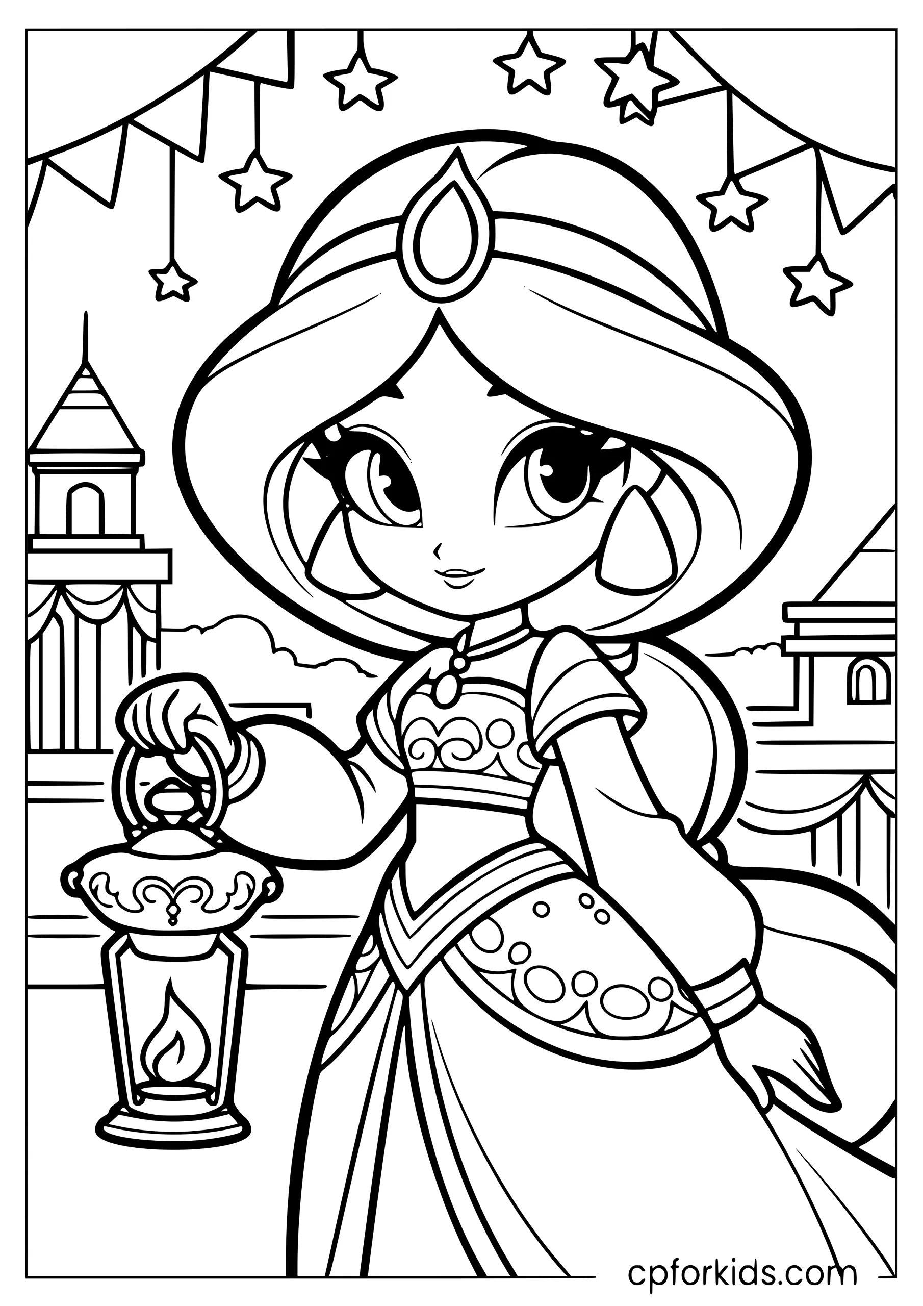 Jasmine's Christmas Lantern