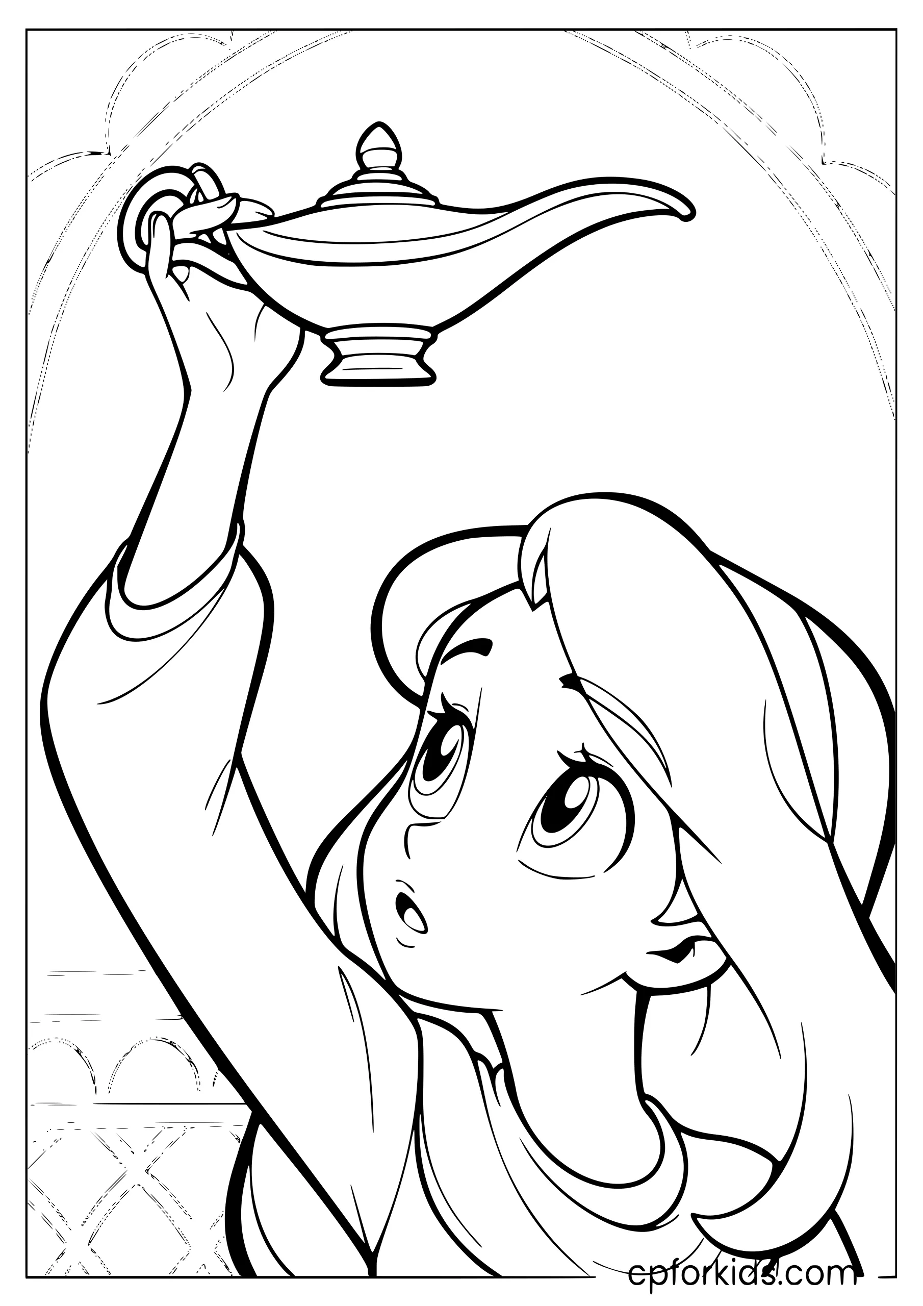 Jasmine and the Magic Lamp