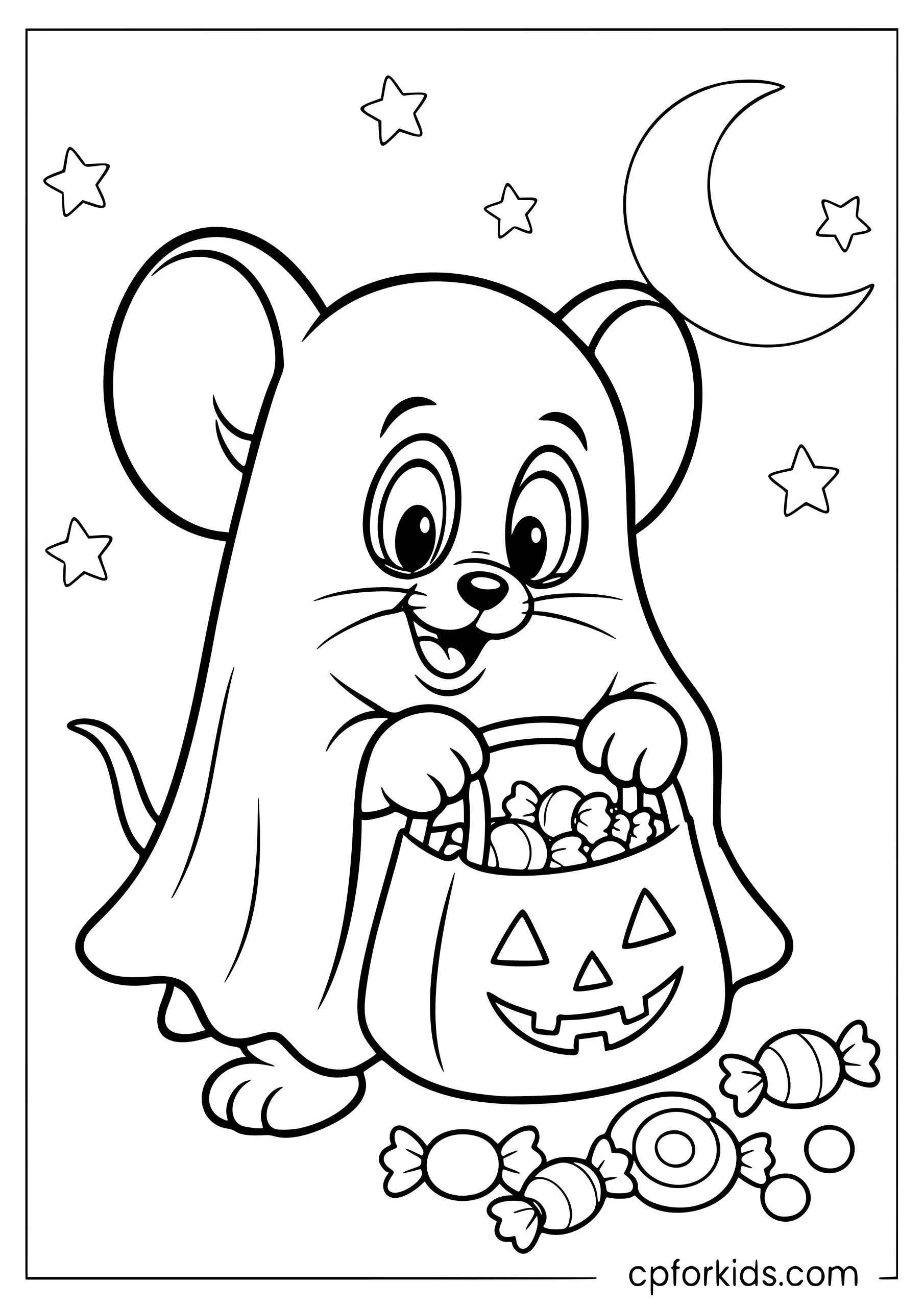 Jerry's Ghost Costume