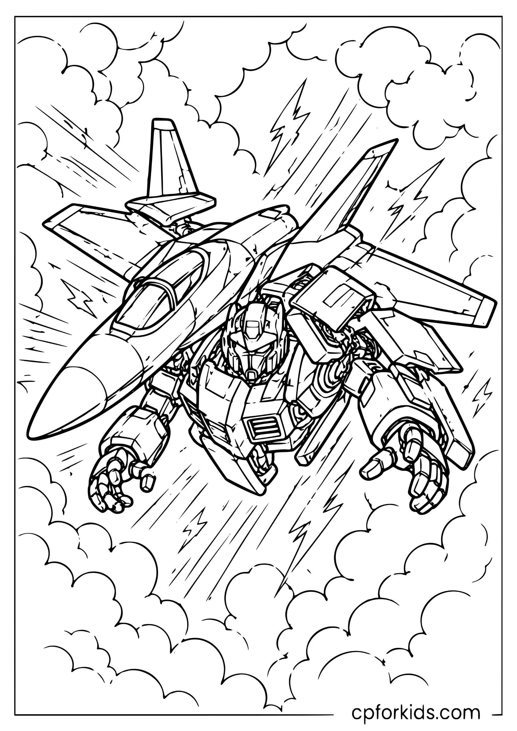 Jet Transformer Through Clouds
