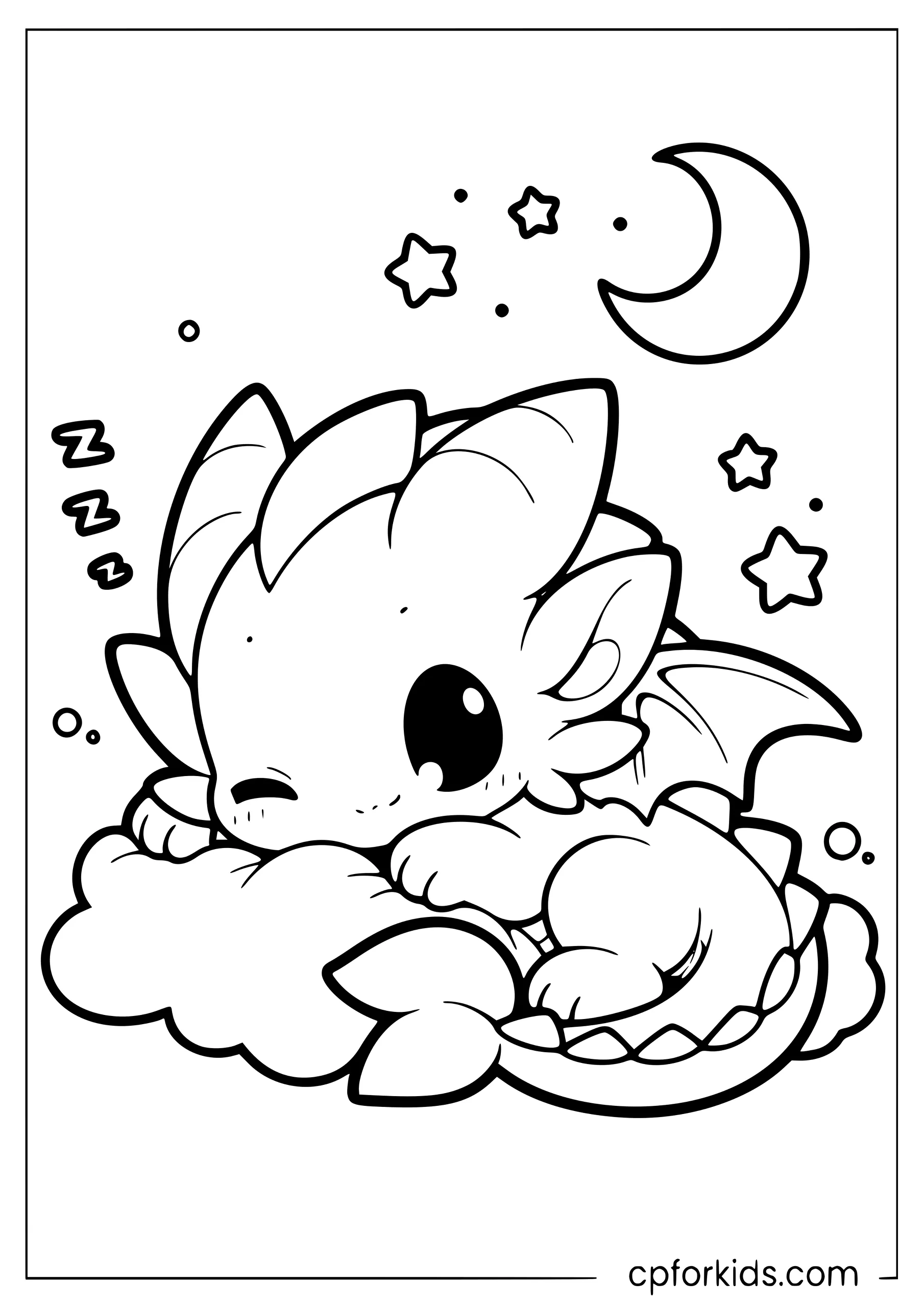 Baby Dragon Bedtime