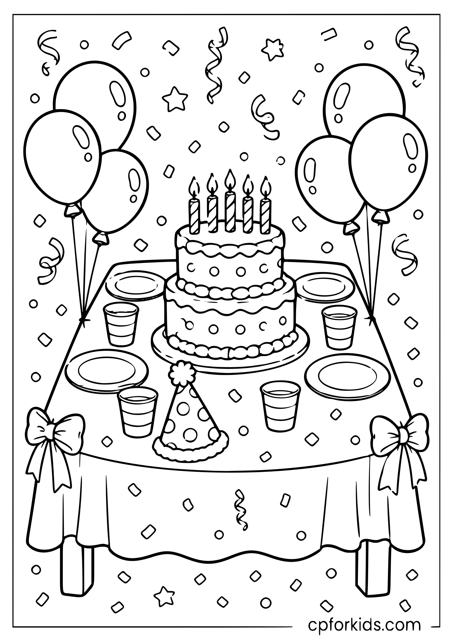 Birthday Party Table