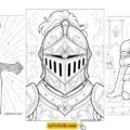 Printable Coloring Pages for Knight