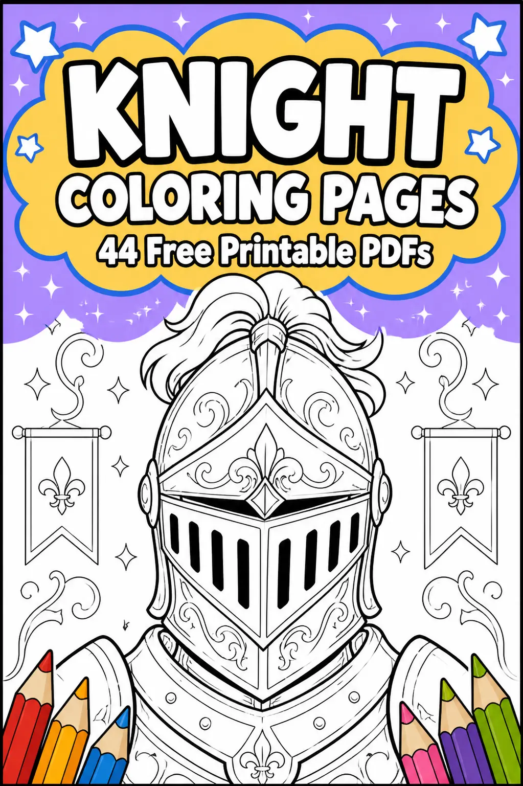 Knight Coloring Pages