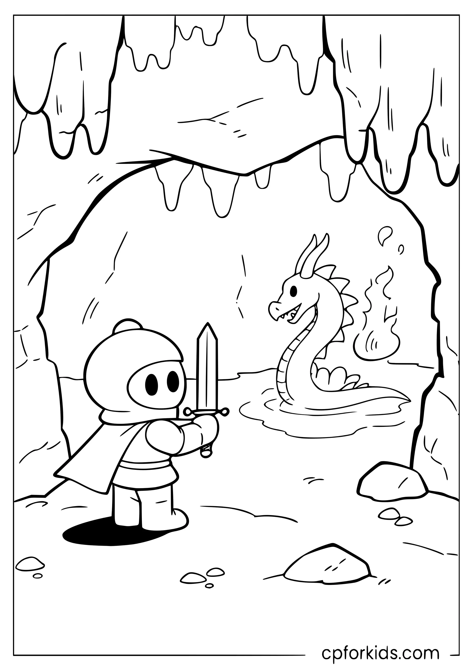 Knight at the Dragon's Lair