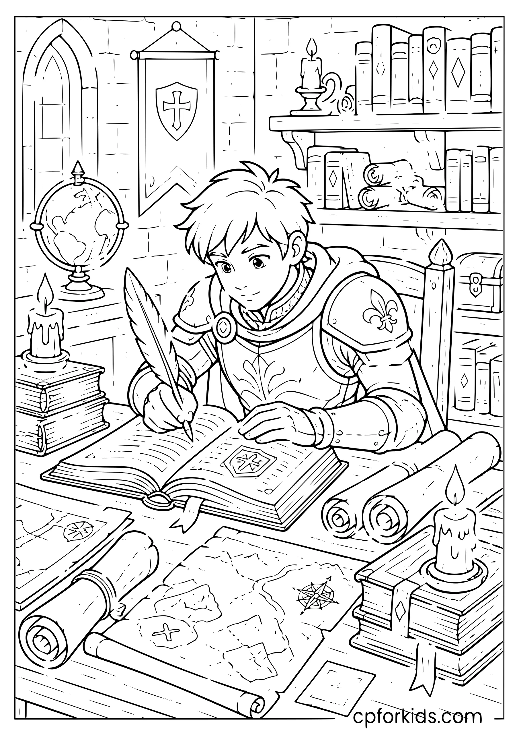 Knight Does His Research