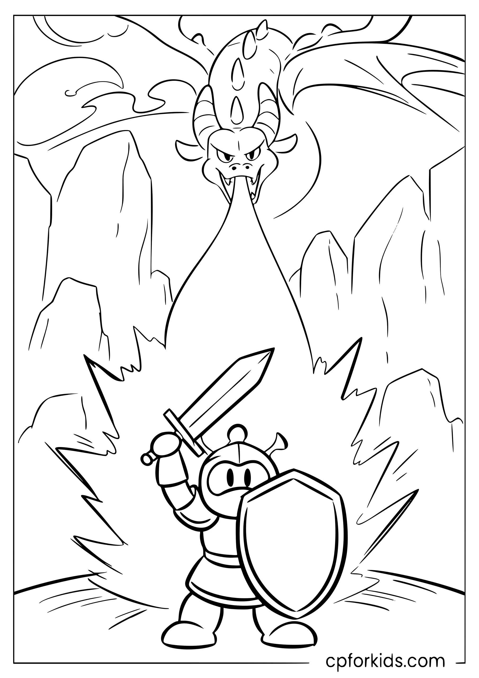 The Knight Holds the Line