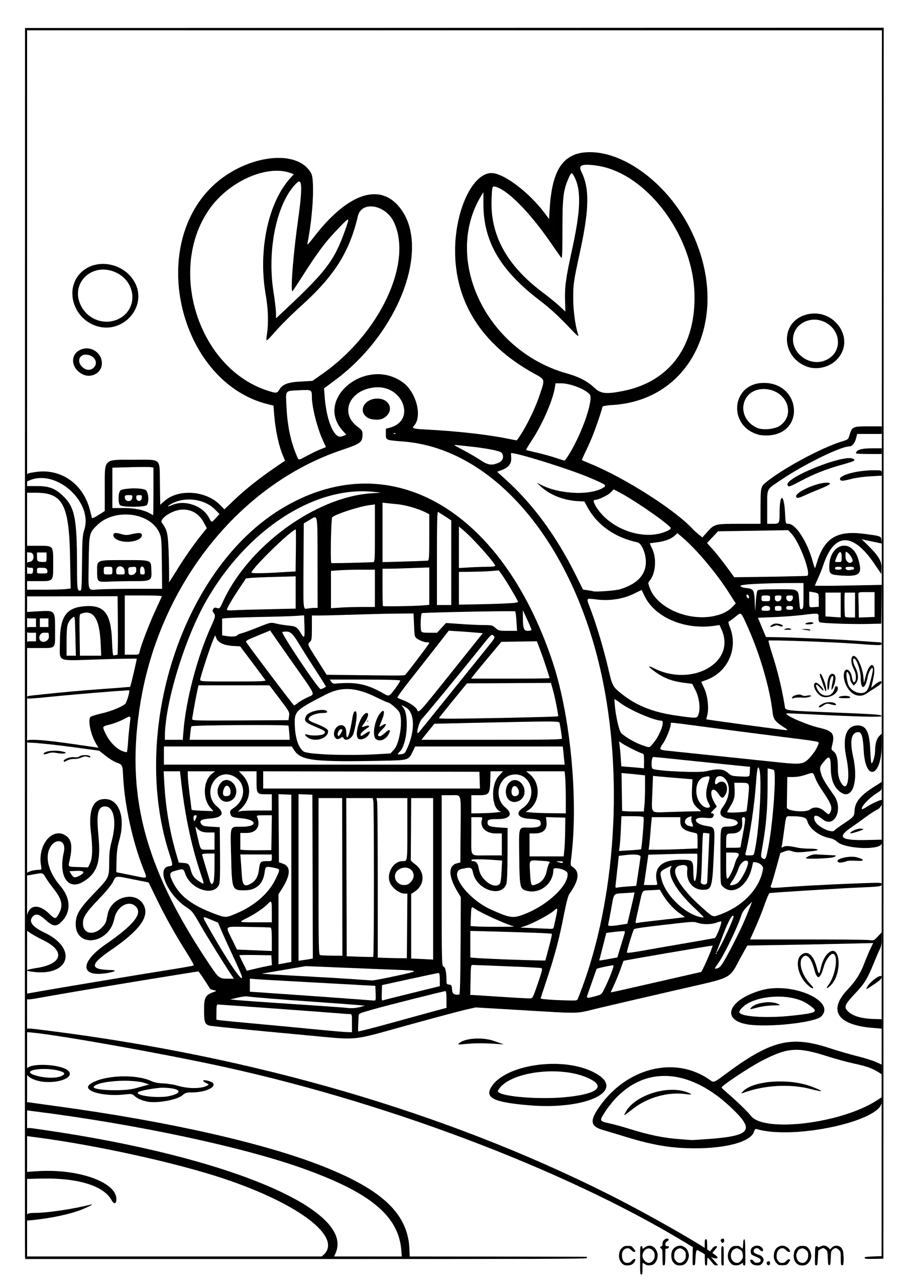 The Krusty Krab Restaurant
