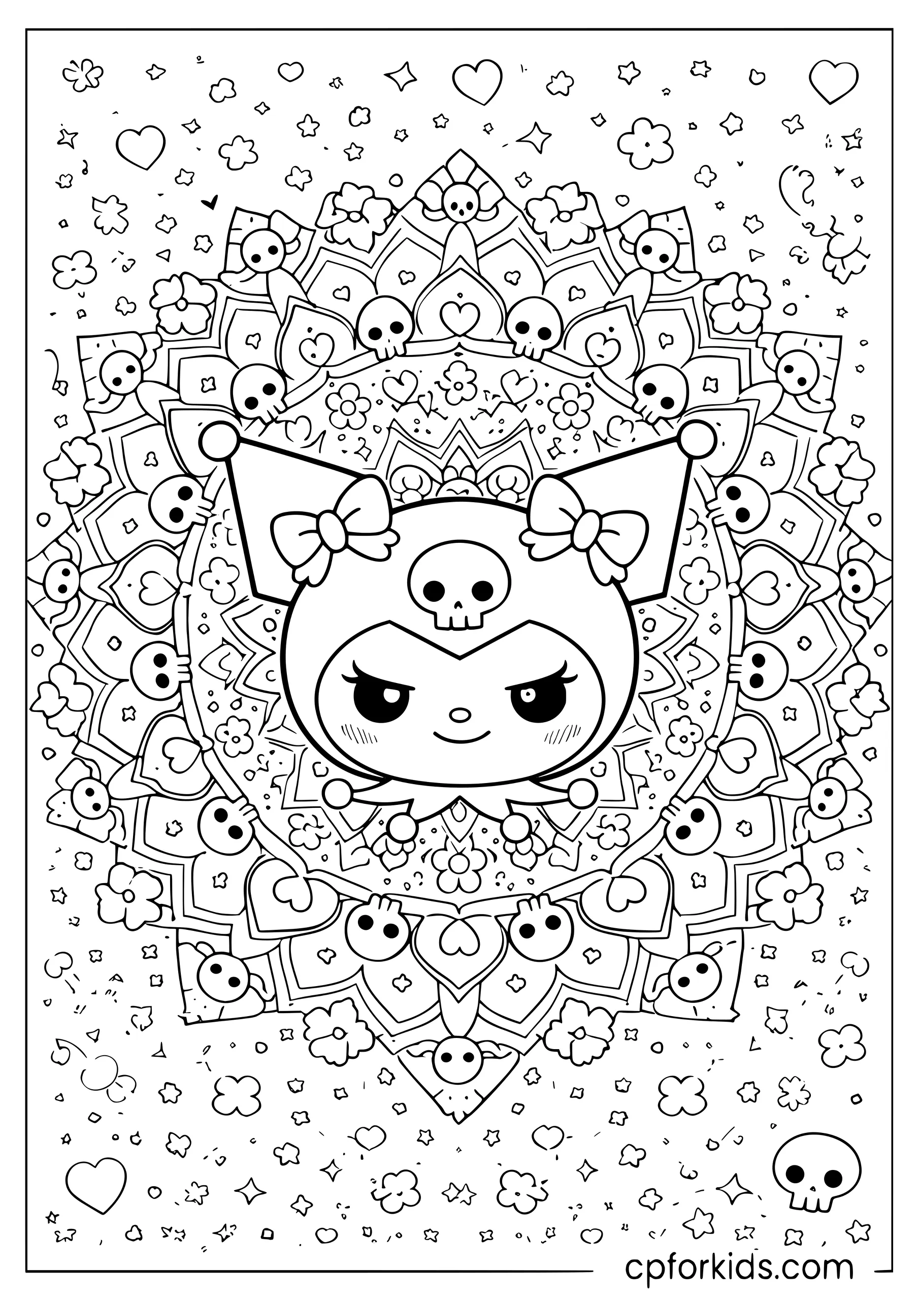 Kuromi Mandala