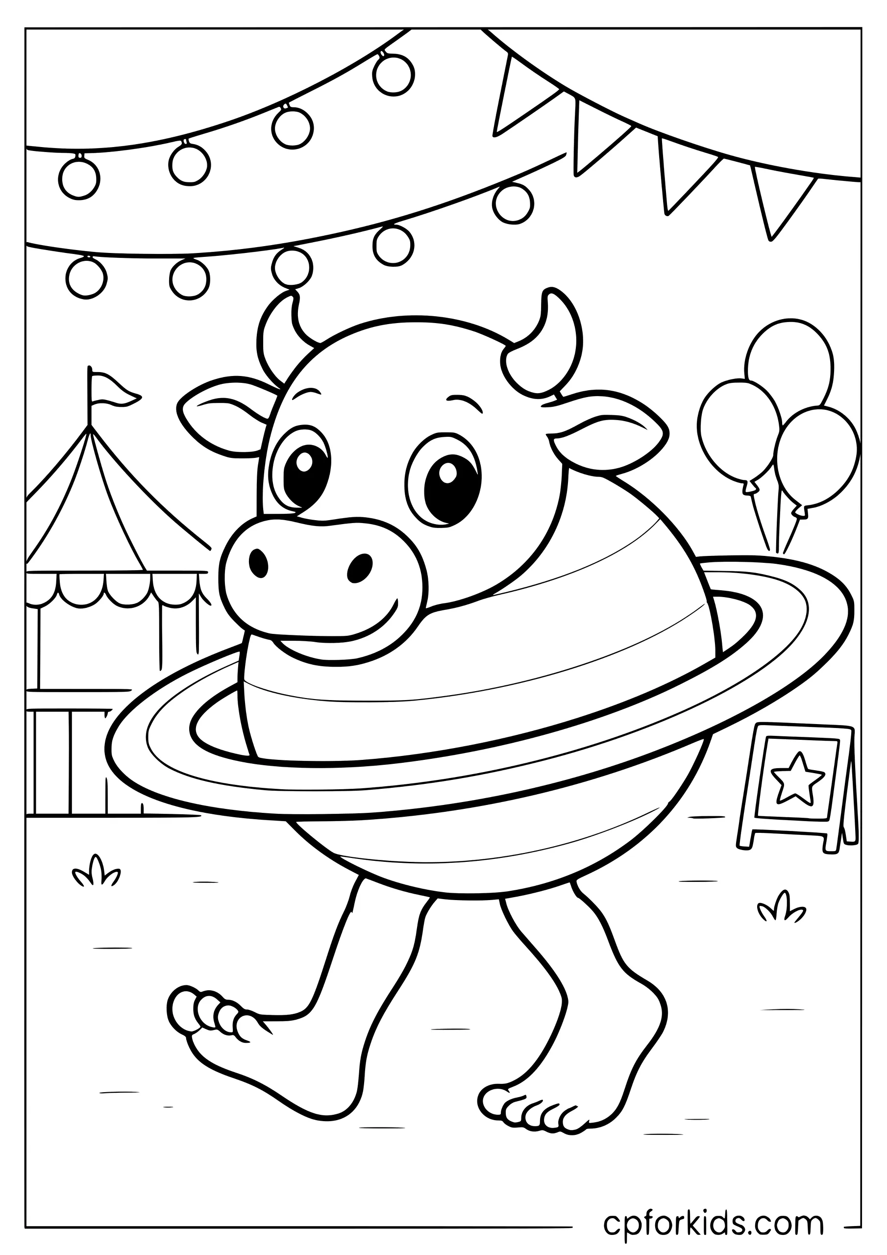 La Vaca Saturno Saturnita at the Festival