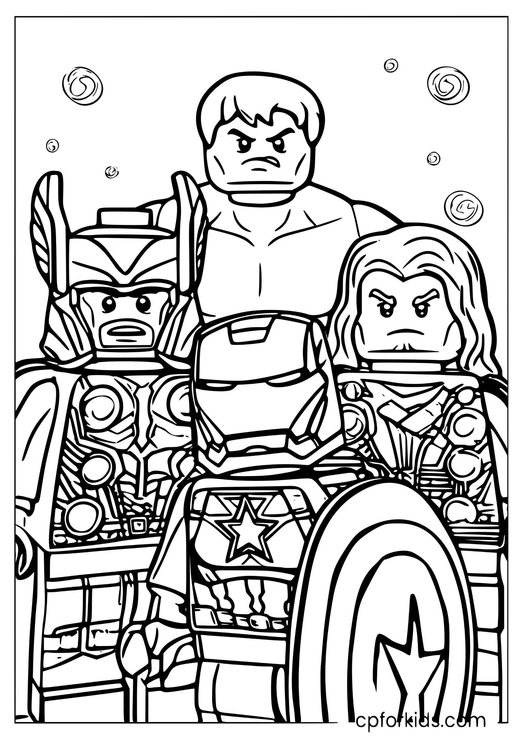Lego Marvel Avengers Team