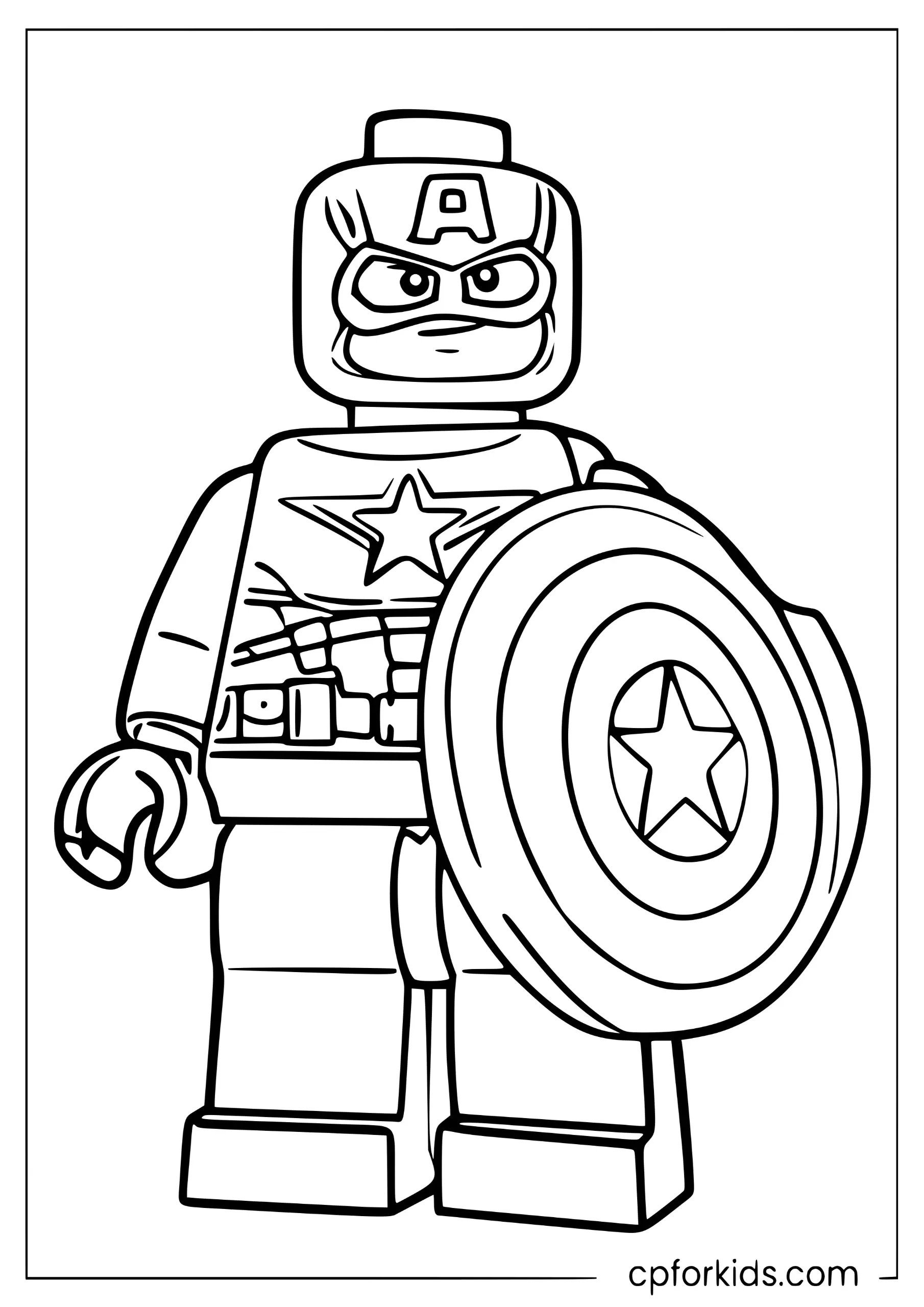 Lego Captain America Avengers