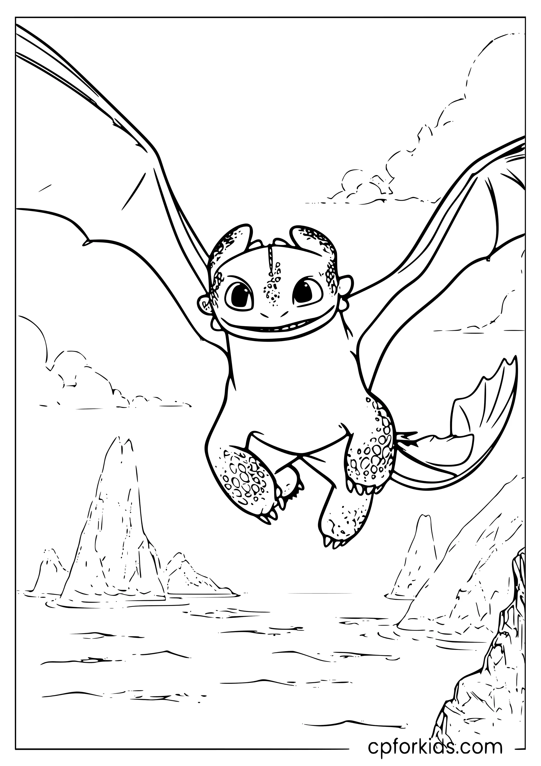 Light Fury Leaping