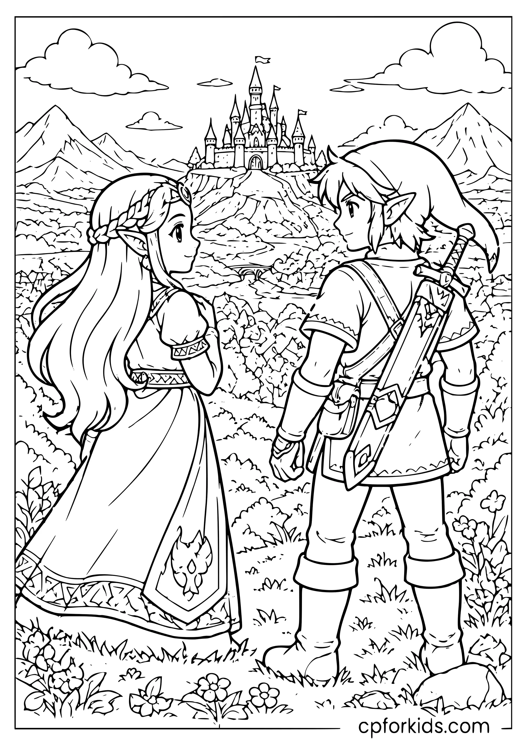 Link and Zelda Together