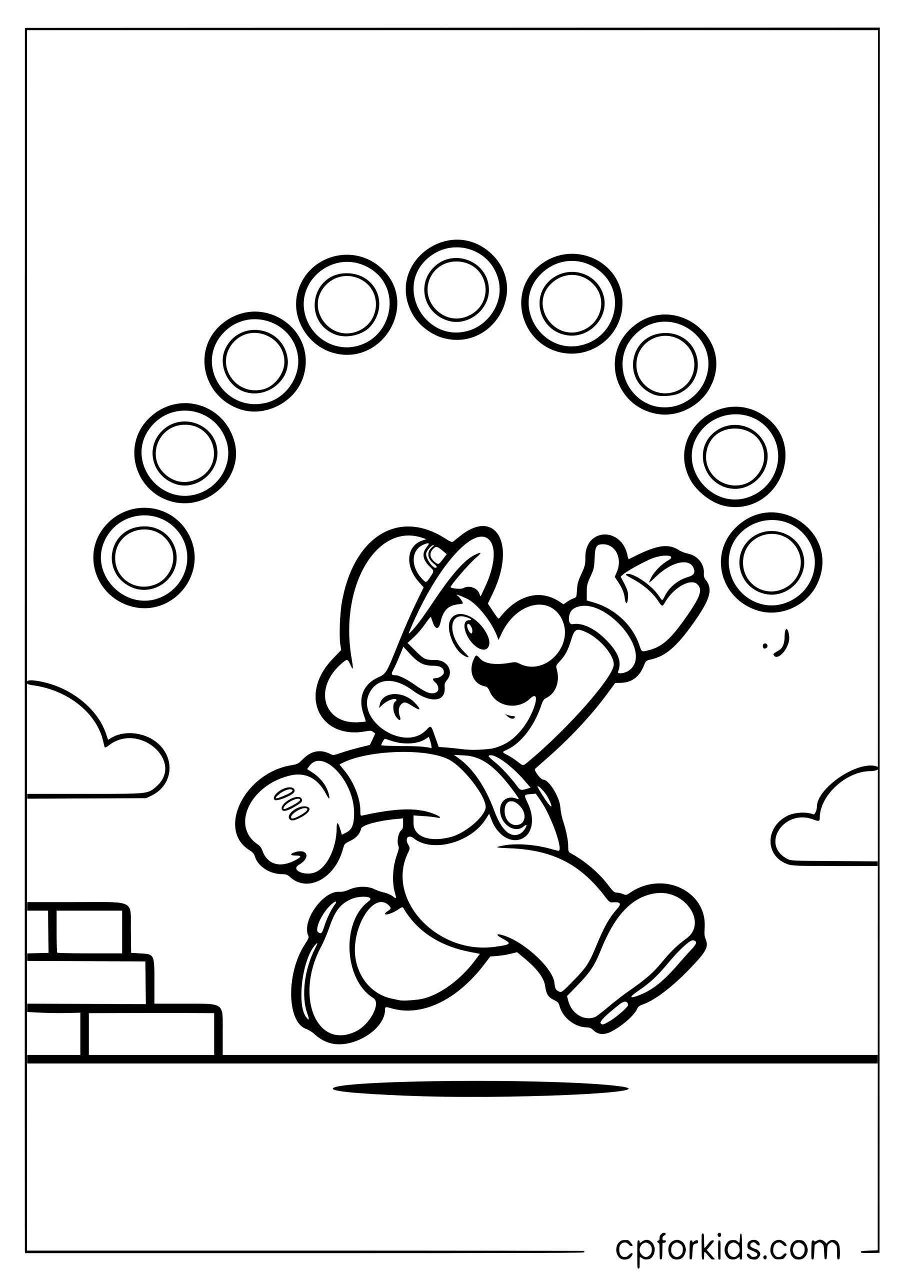 Mario Collecting Coins