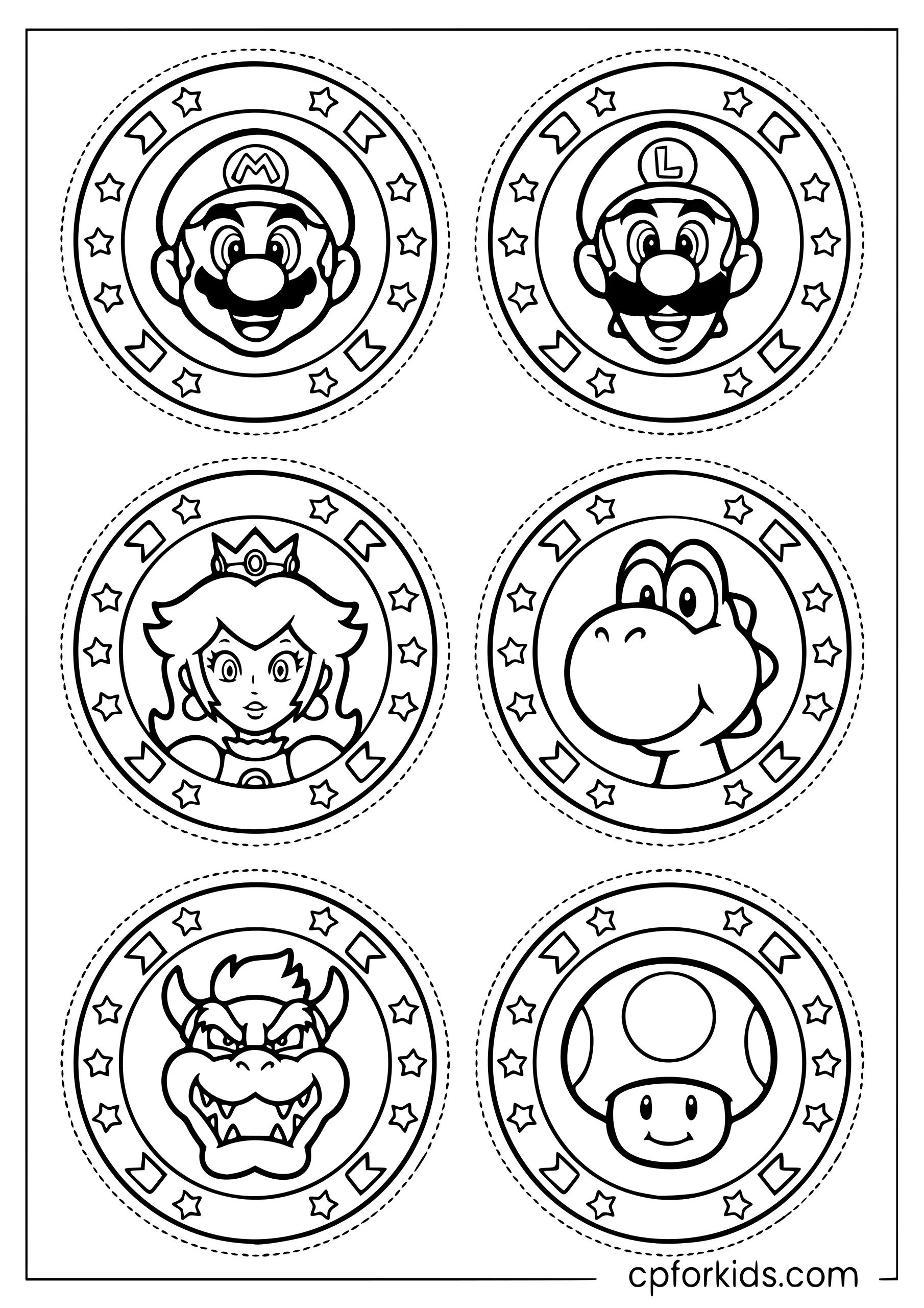 Mario Party Badges