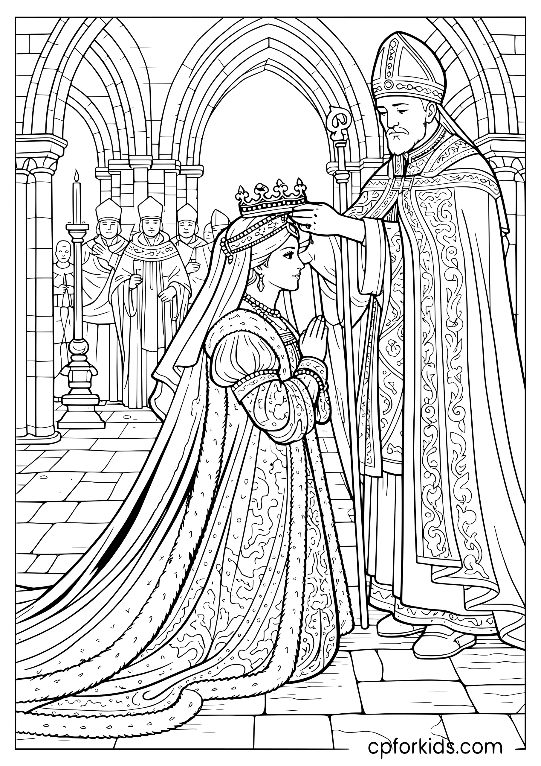 Medieval Coronation Ceremony