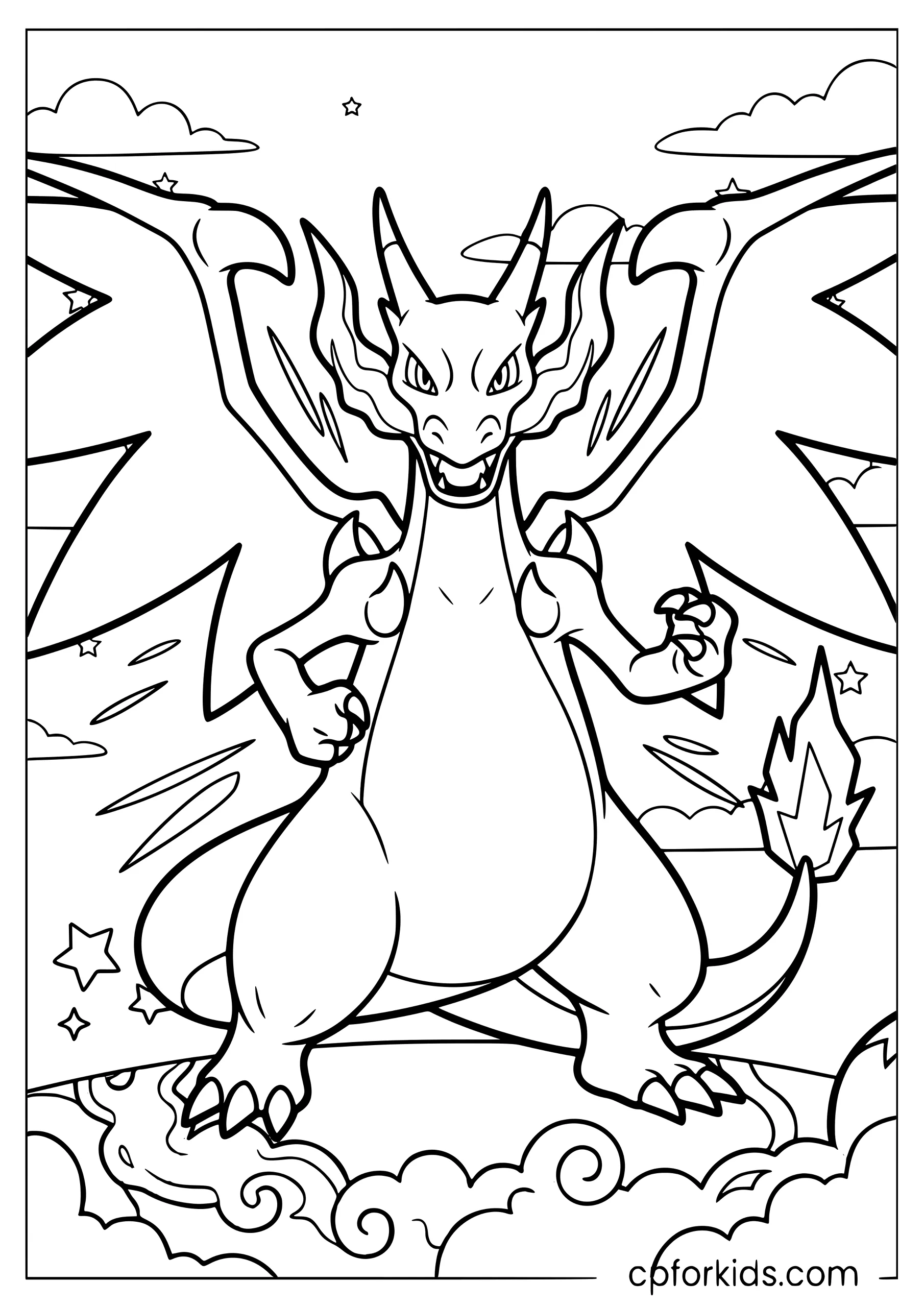 Mega Charizard X in Battle