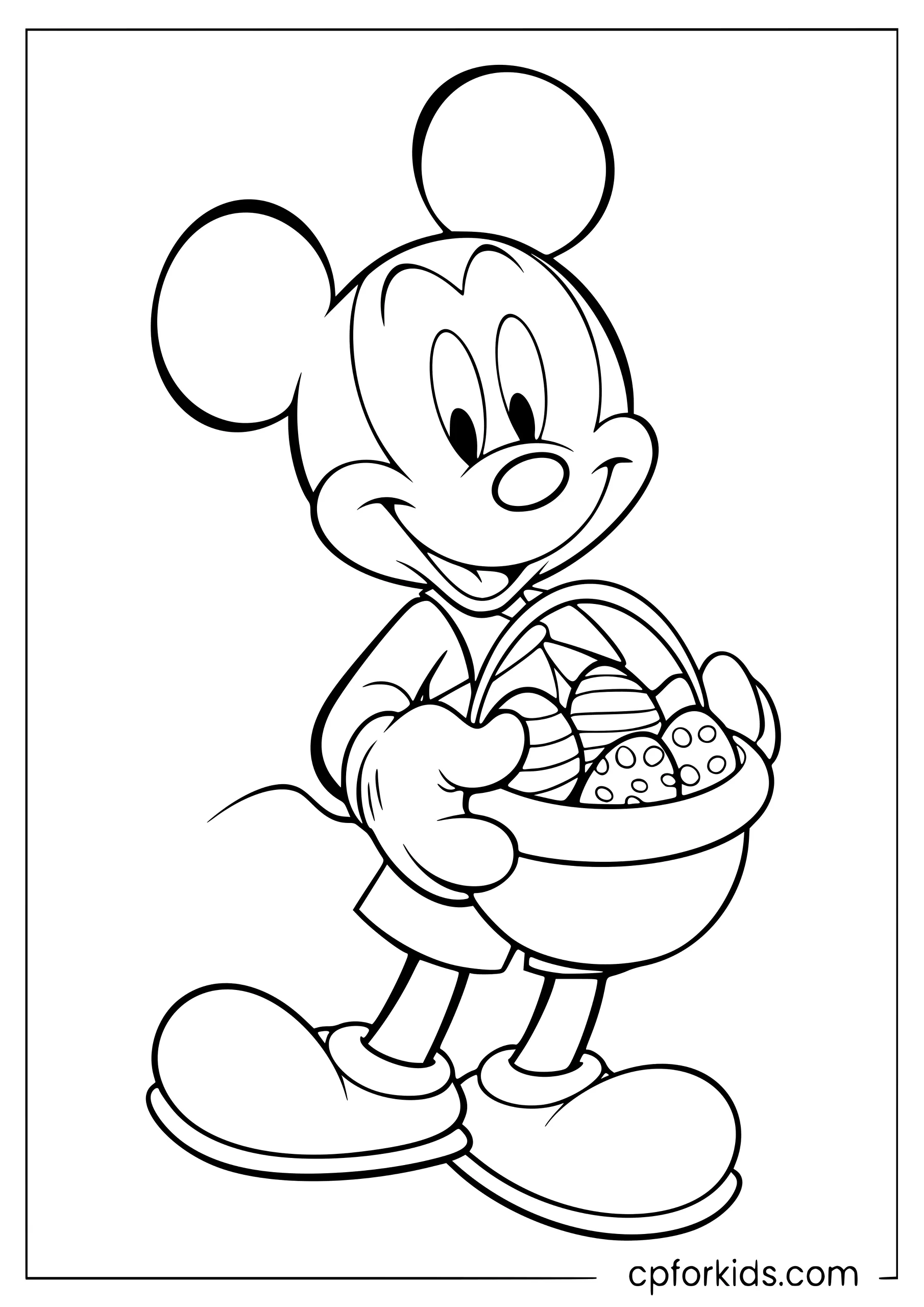 Mickey Mouse's Easter Morning