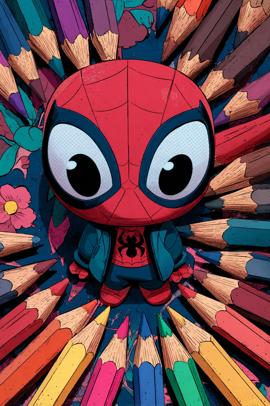 Miles Morales Coloring Pages