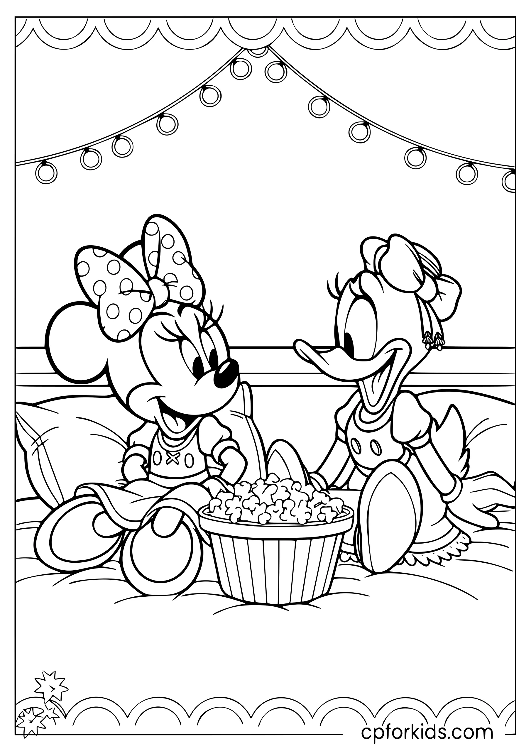 Minnie and Daisy's Sleepover