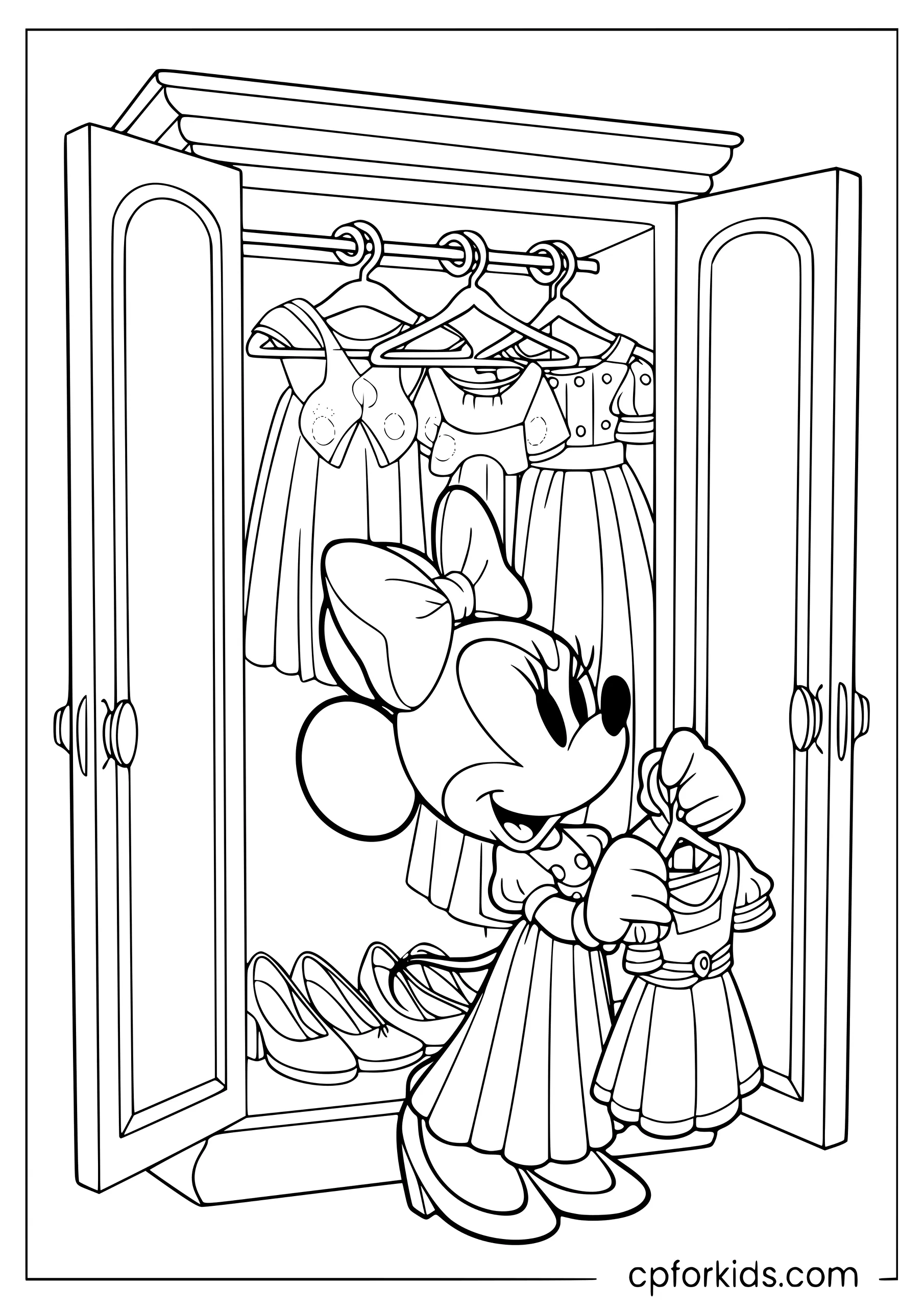 Minnie Mouse Can't Decide