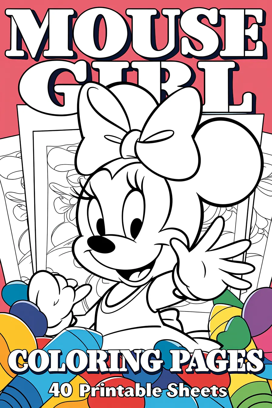 Minnie Mouse Coloring Pages