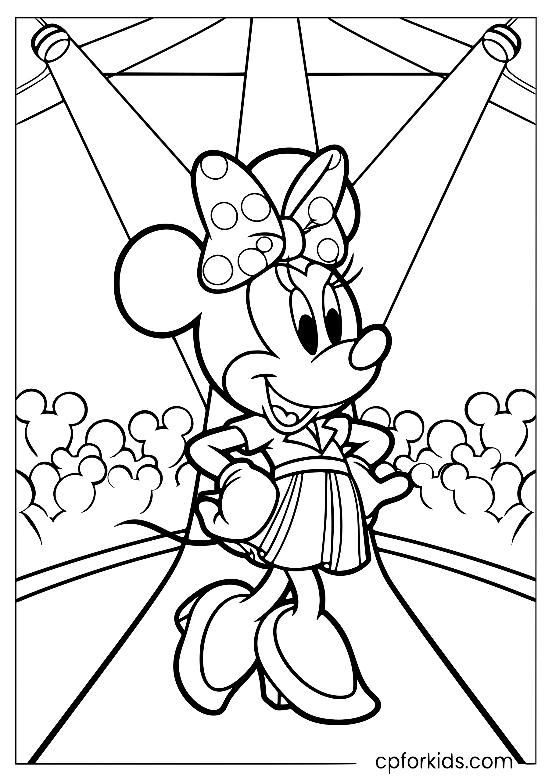 Minnie Mouse Owns the Runway